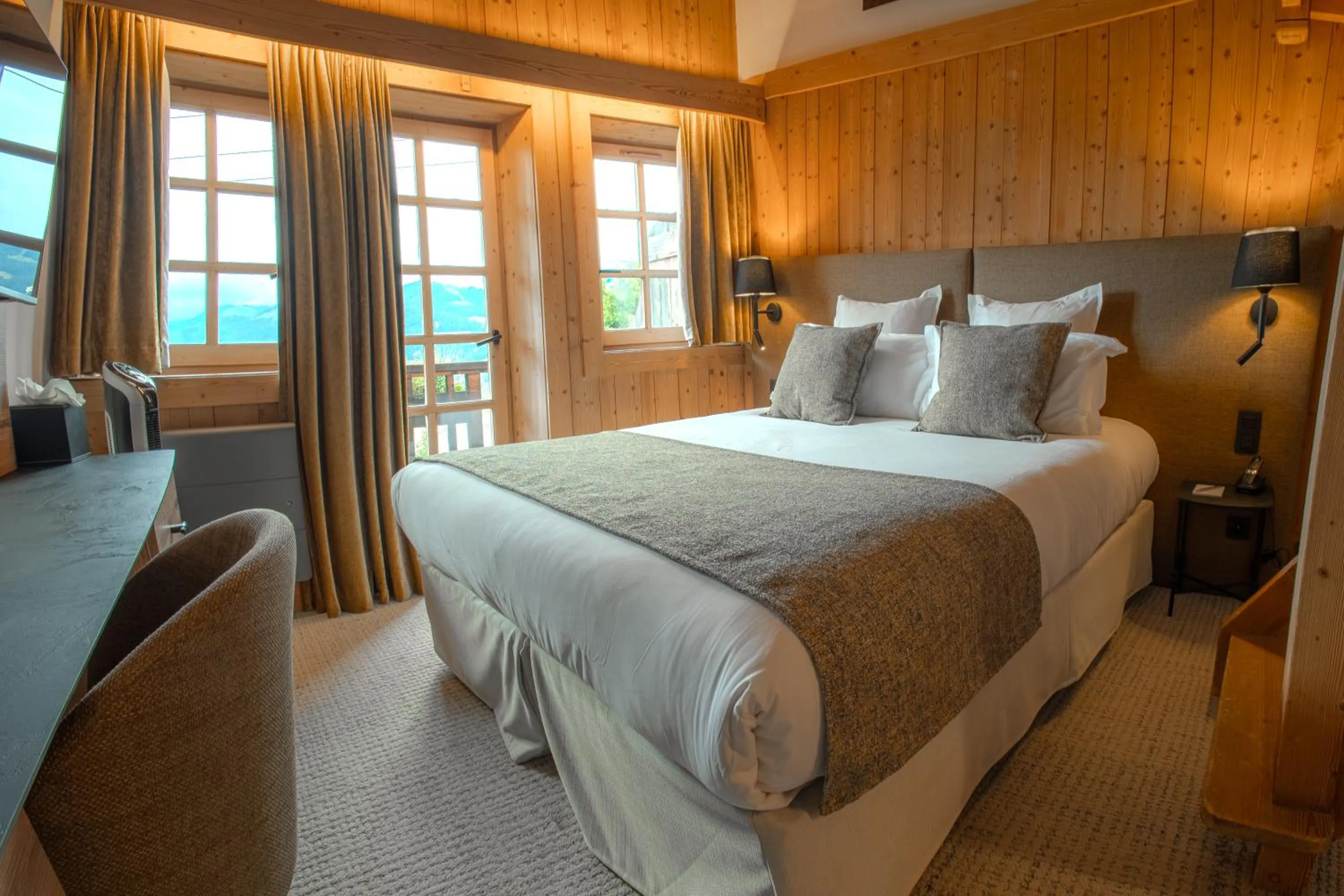 Bed in La Ferme du Golf