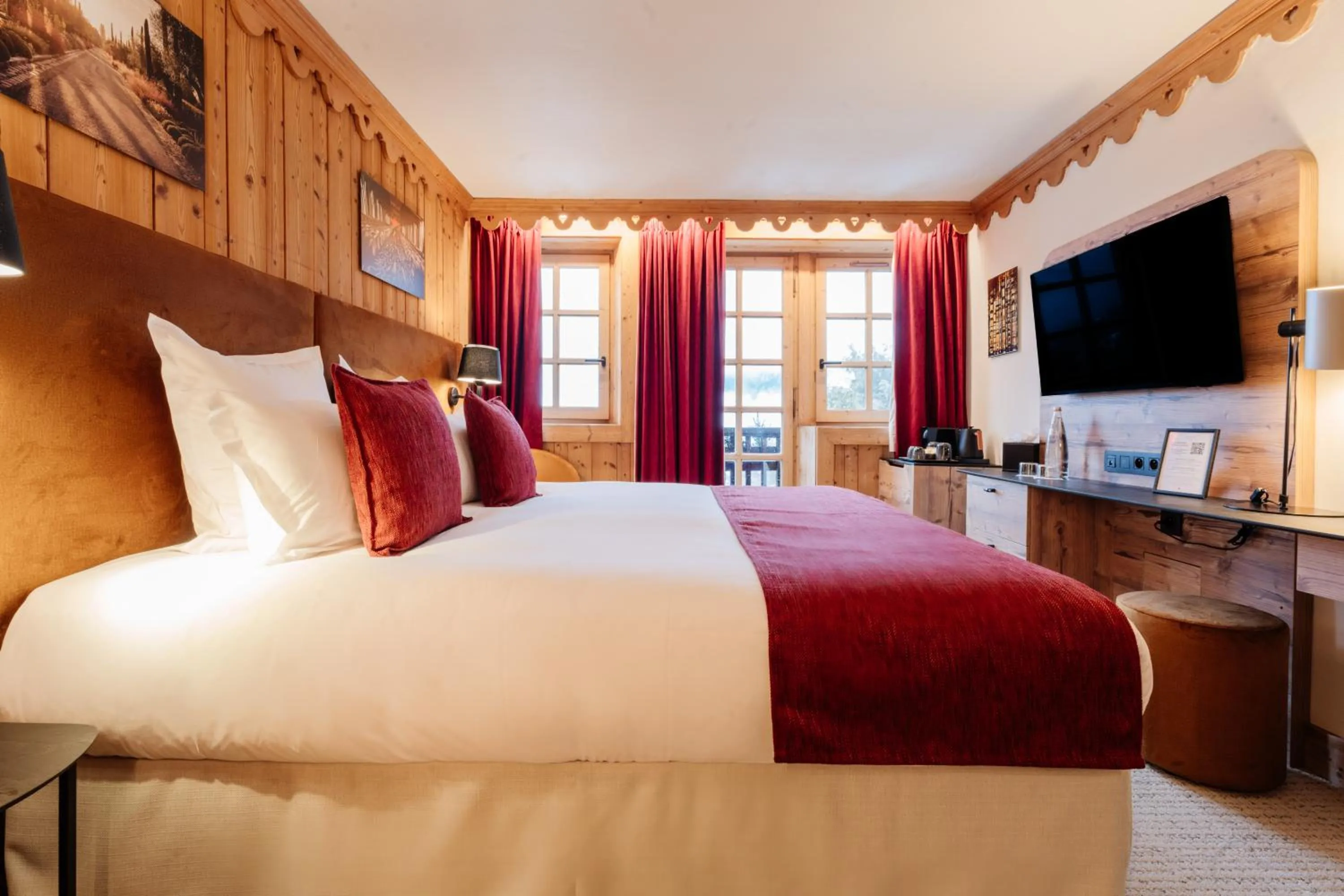 Bed in La Ferme du Golf
