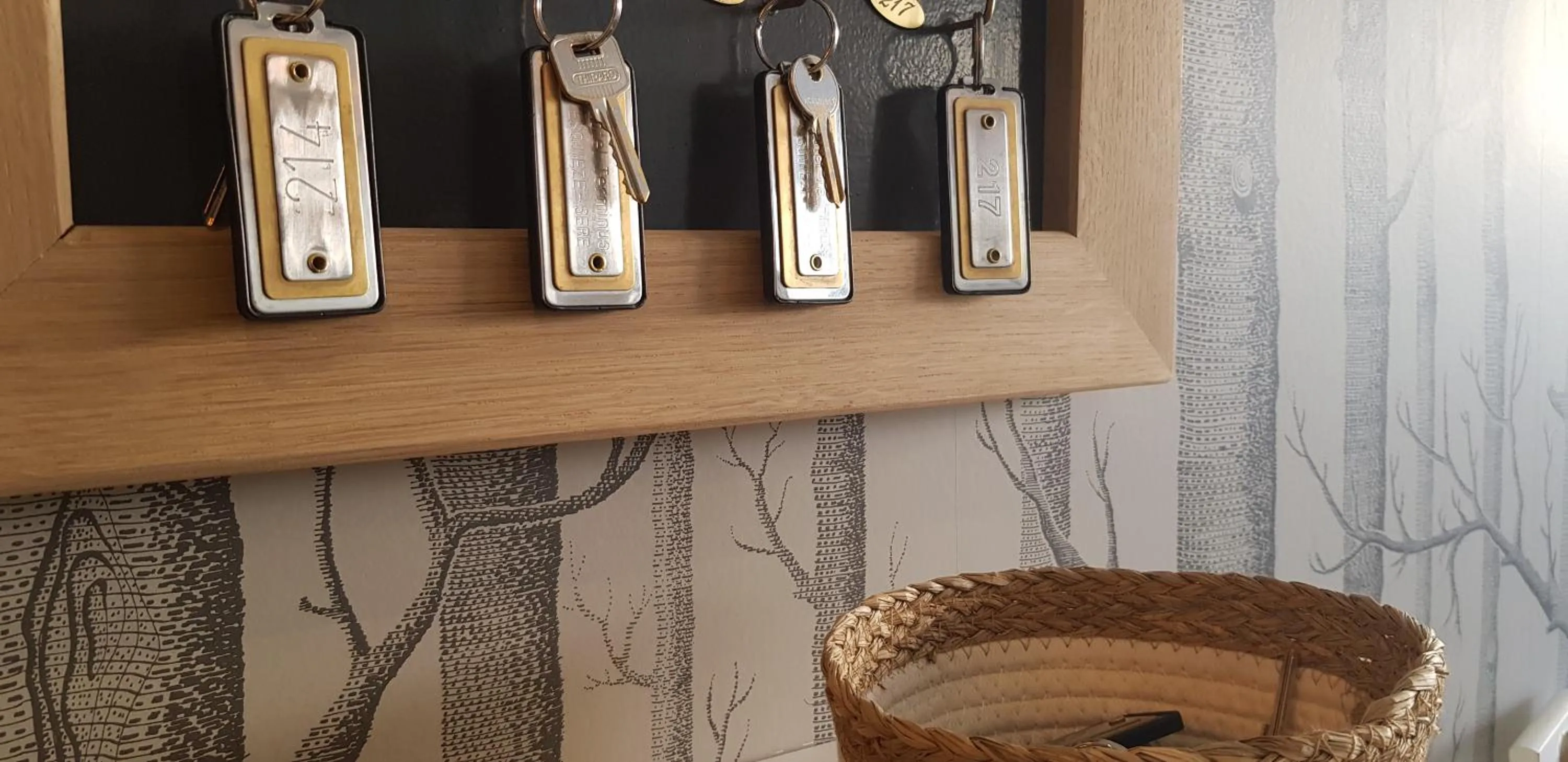 Lobby or reception in Hôtel Terminus