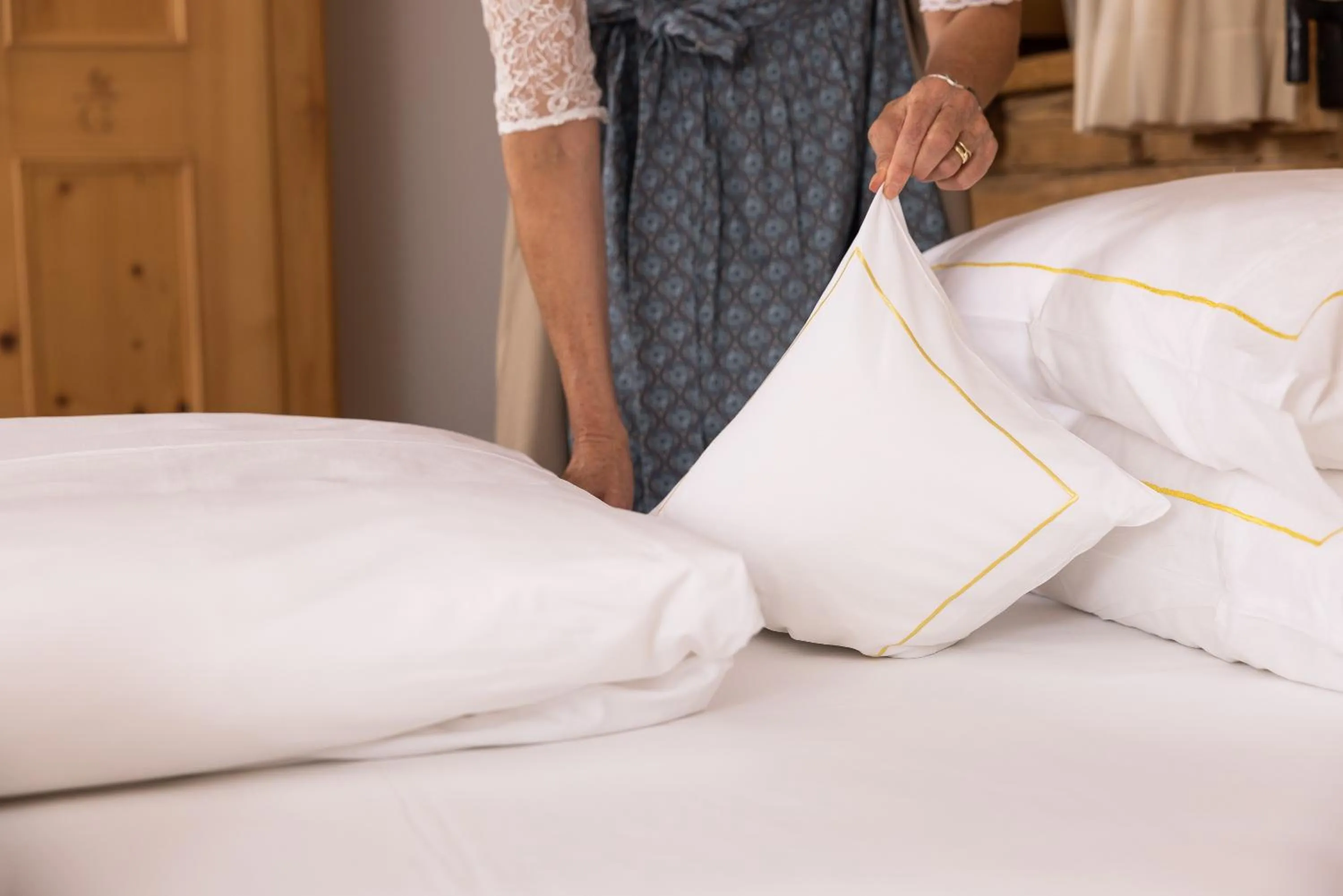 Bed in Grossarler Hof Superior