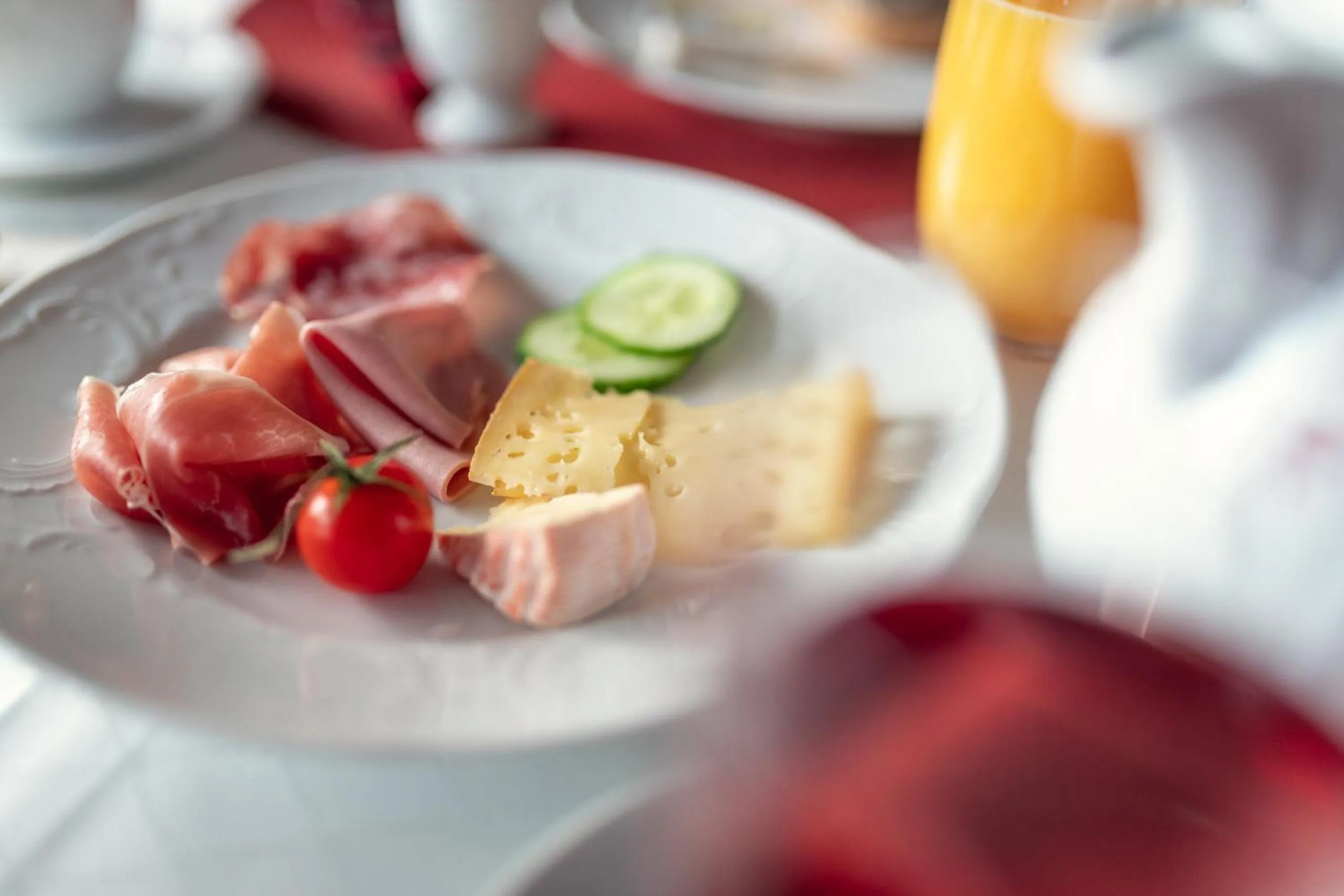 Buffet breakfast in Der Jagdhof