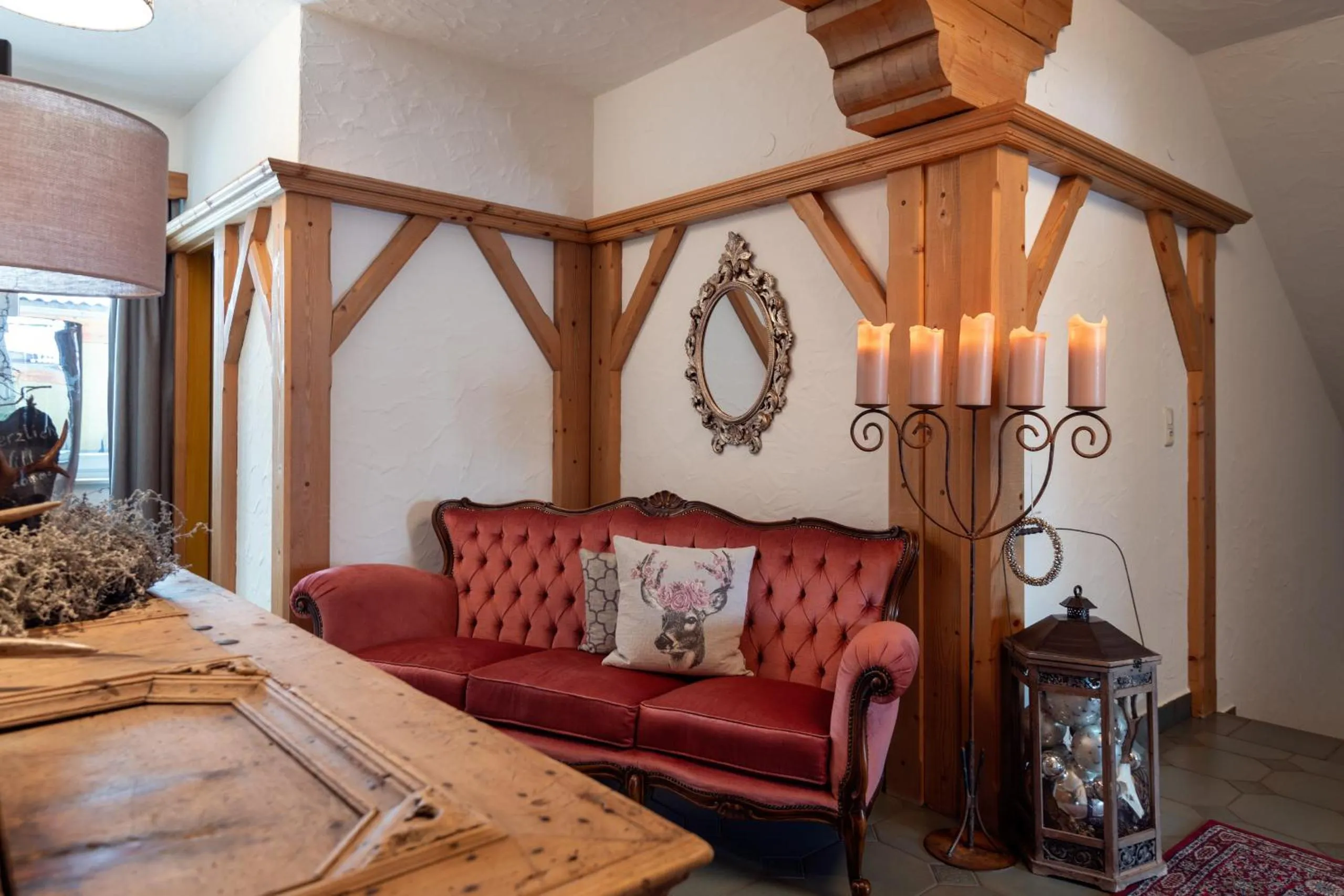 Lobby or reception in Der Jagdhof