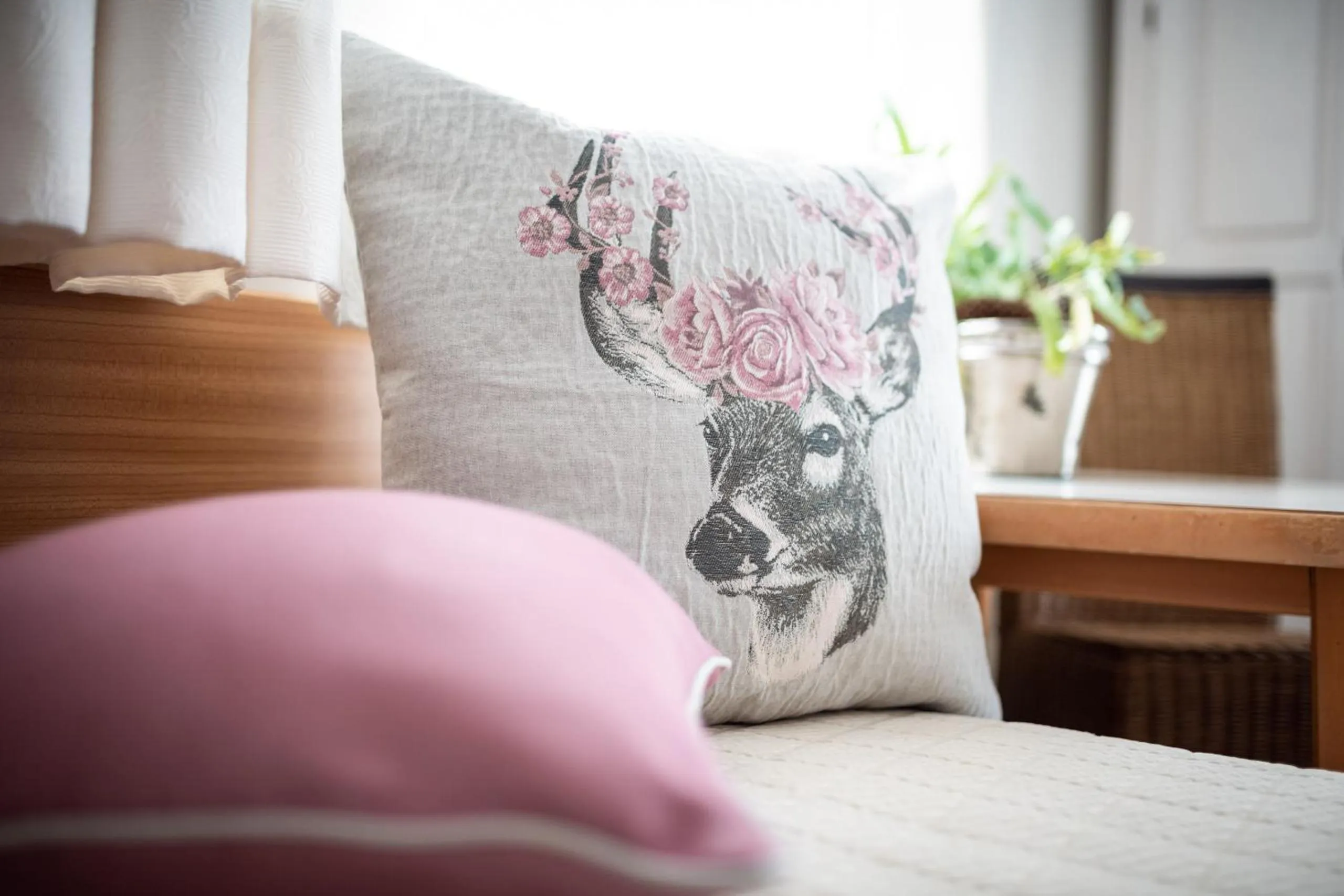 Decorative detail, Bed in Der Jagdhof