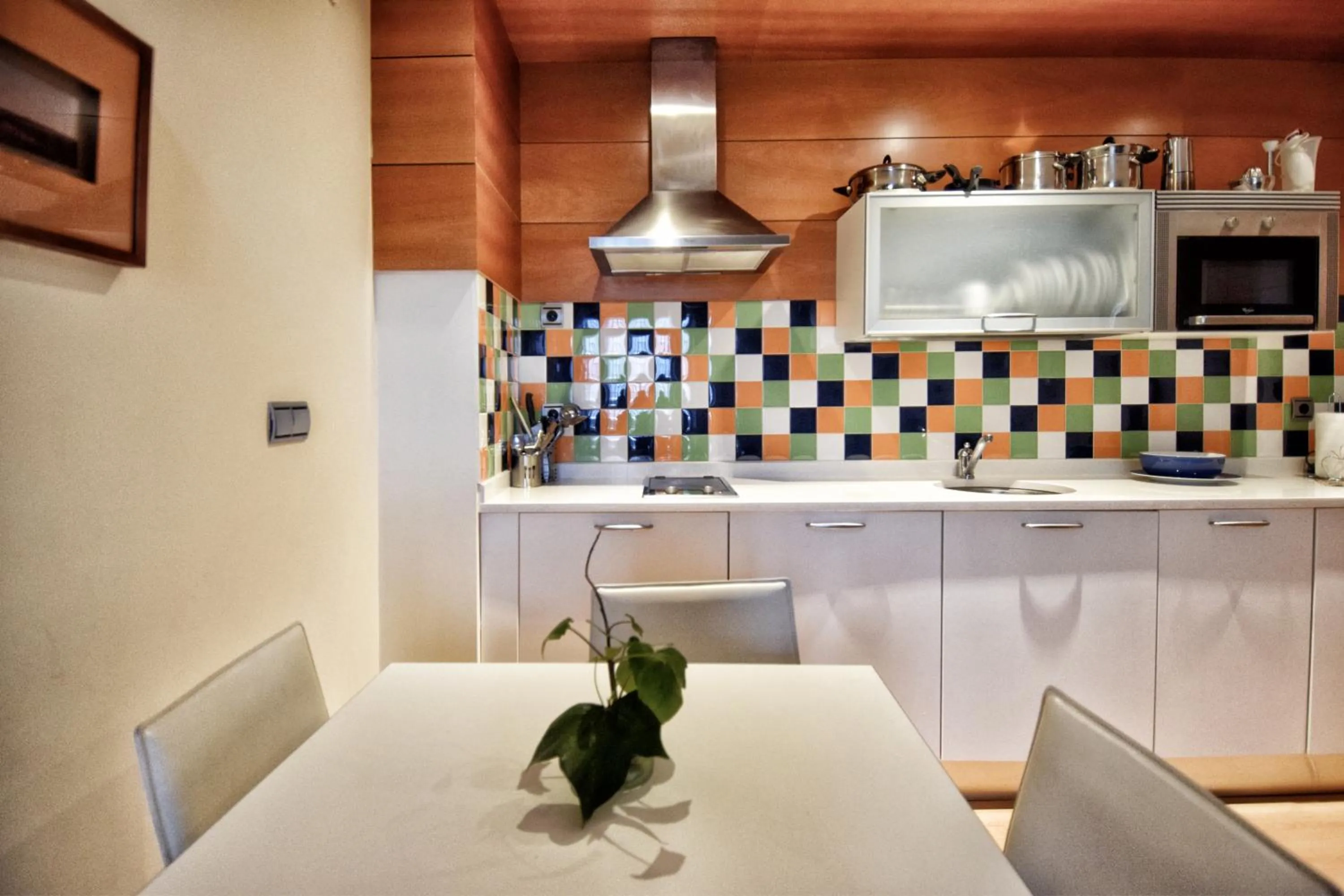 Kitchen or kitchenette in Apartamentos María Luisa