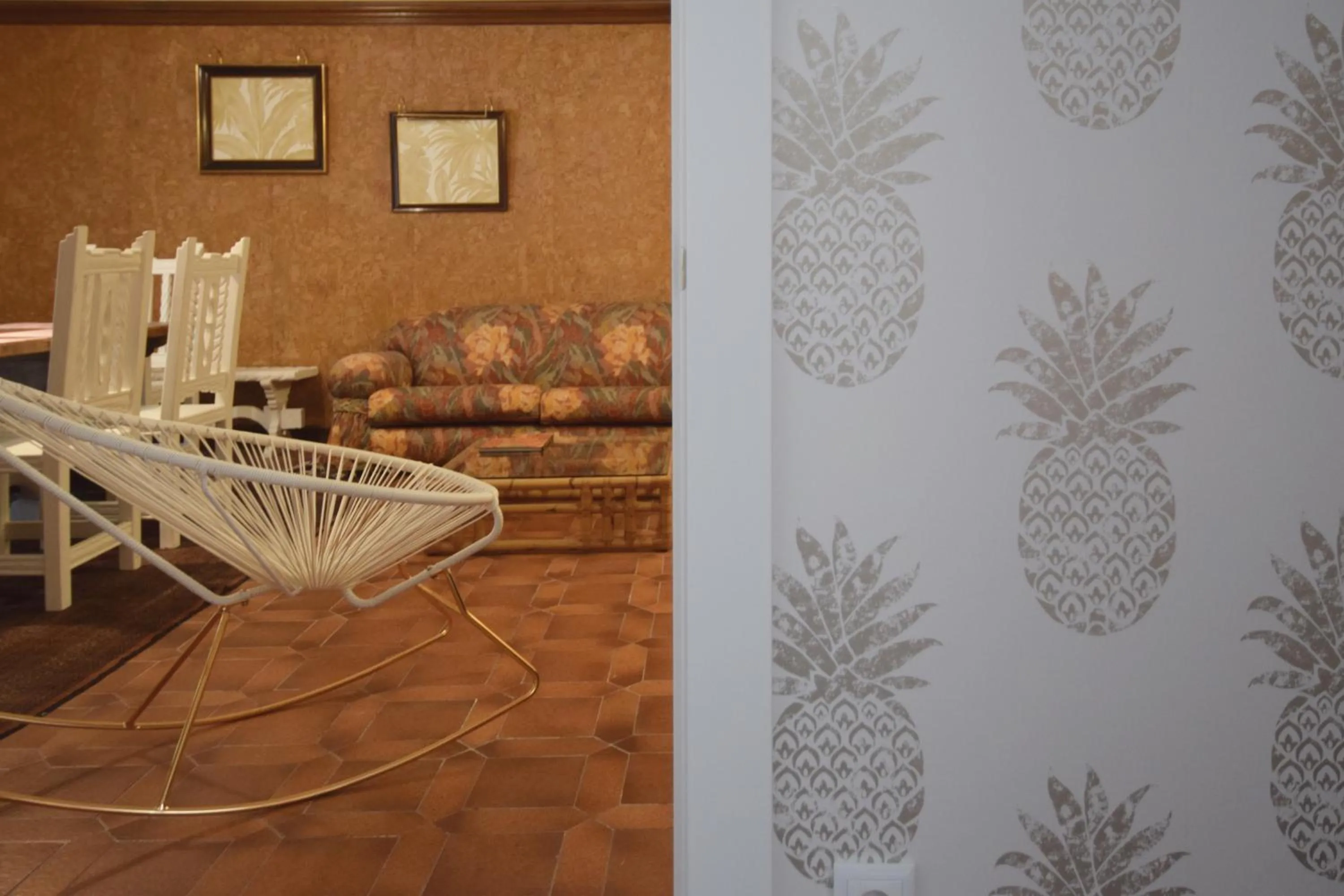 Decorative detail in Apartamentos María Luisa
