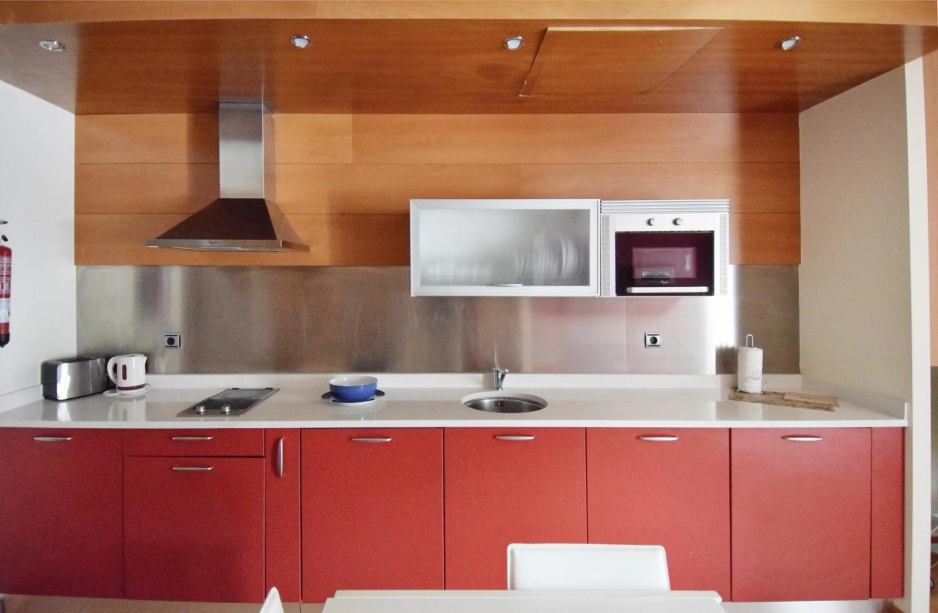 Kitchen or kitchenette in Apartamentos María Luisa