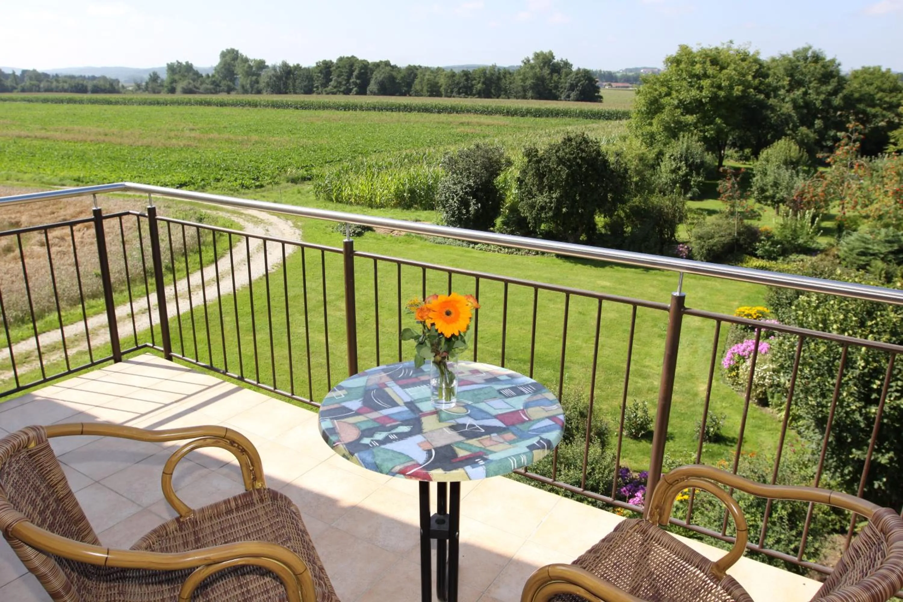 Balcony/Terrace in Hotel Inspiration Garni