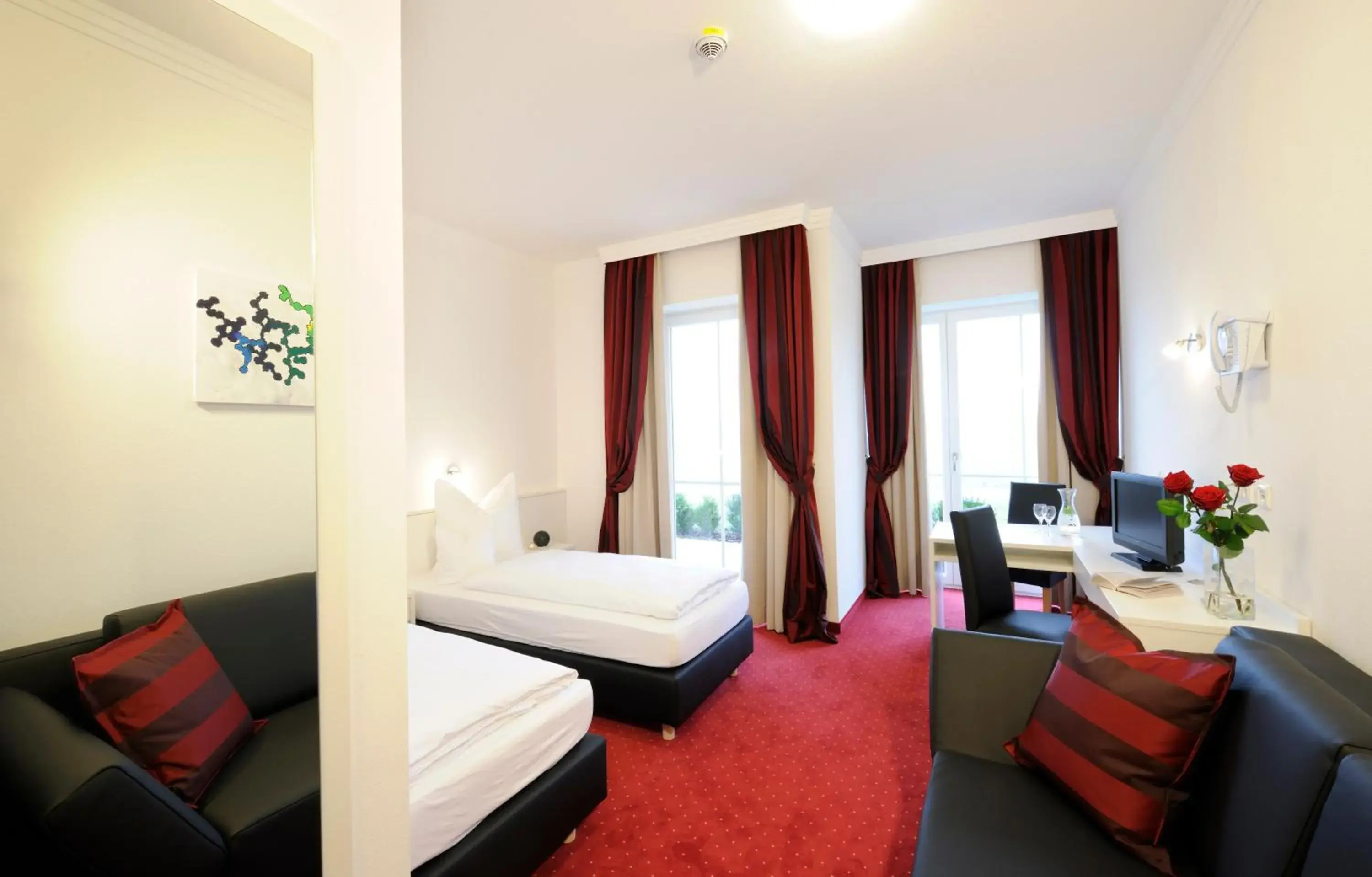 Twin Room in Hotel Inspiration Garni Twin Room in Hotel Inspiration Garni