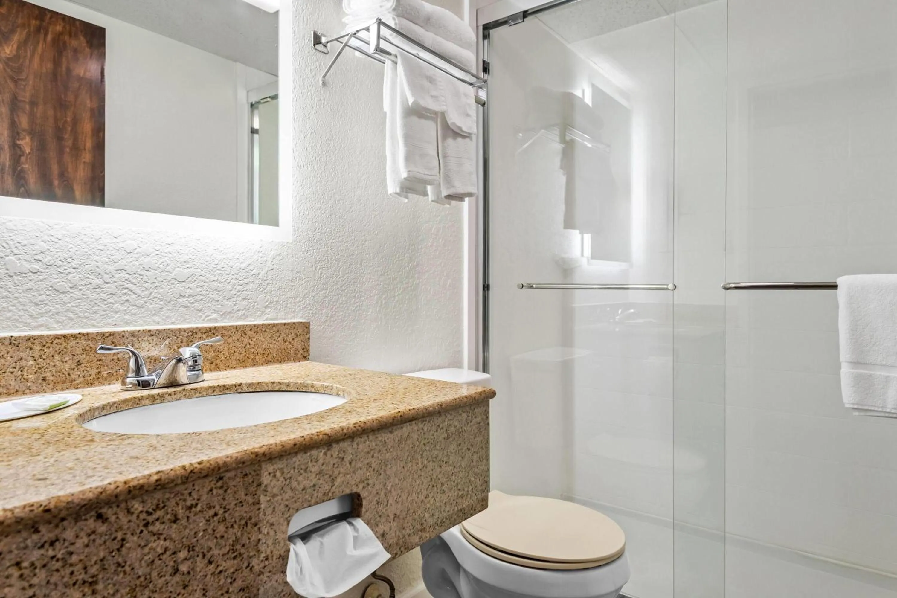 Bathroom in Days Inn by Wyndham Lancaster PA Dutch Country