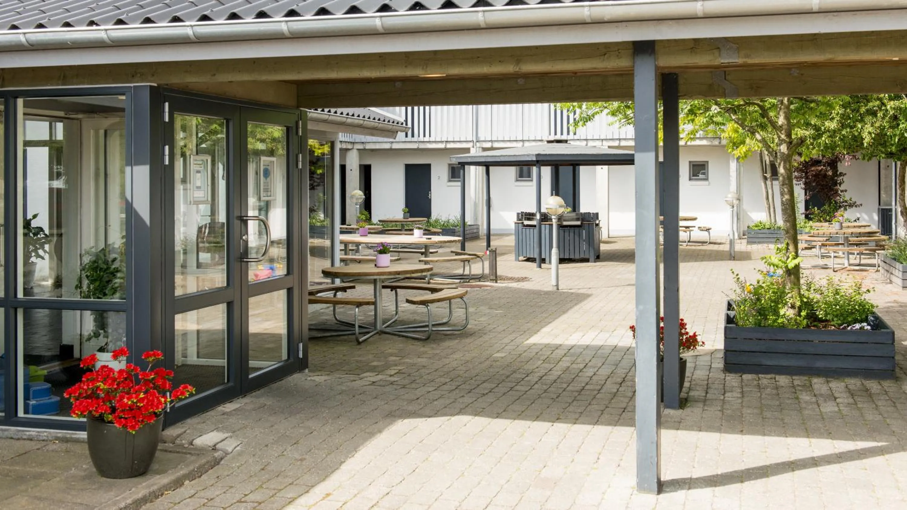 Patio in Danhostel Vejle