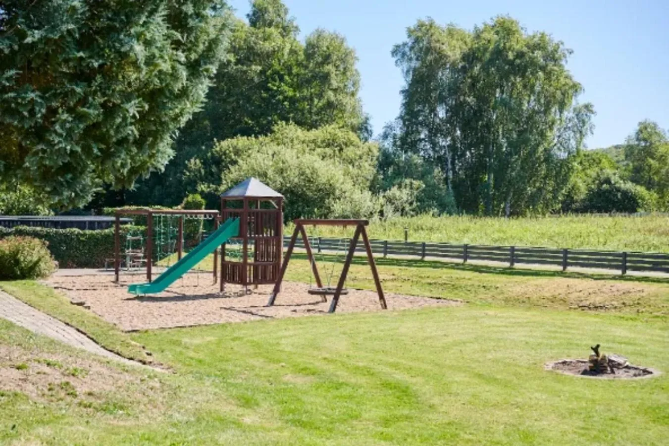 Children play ground in Danhostel Vejle