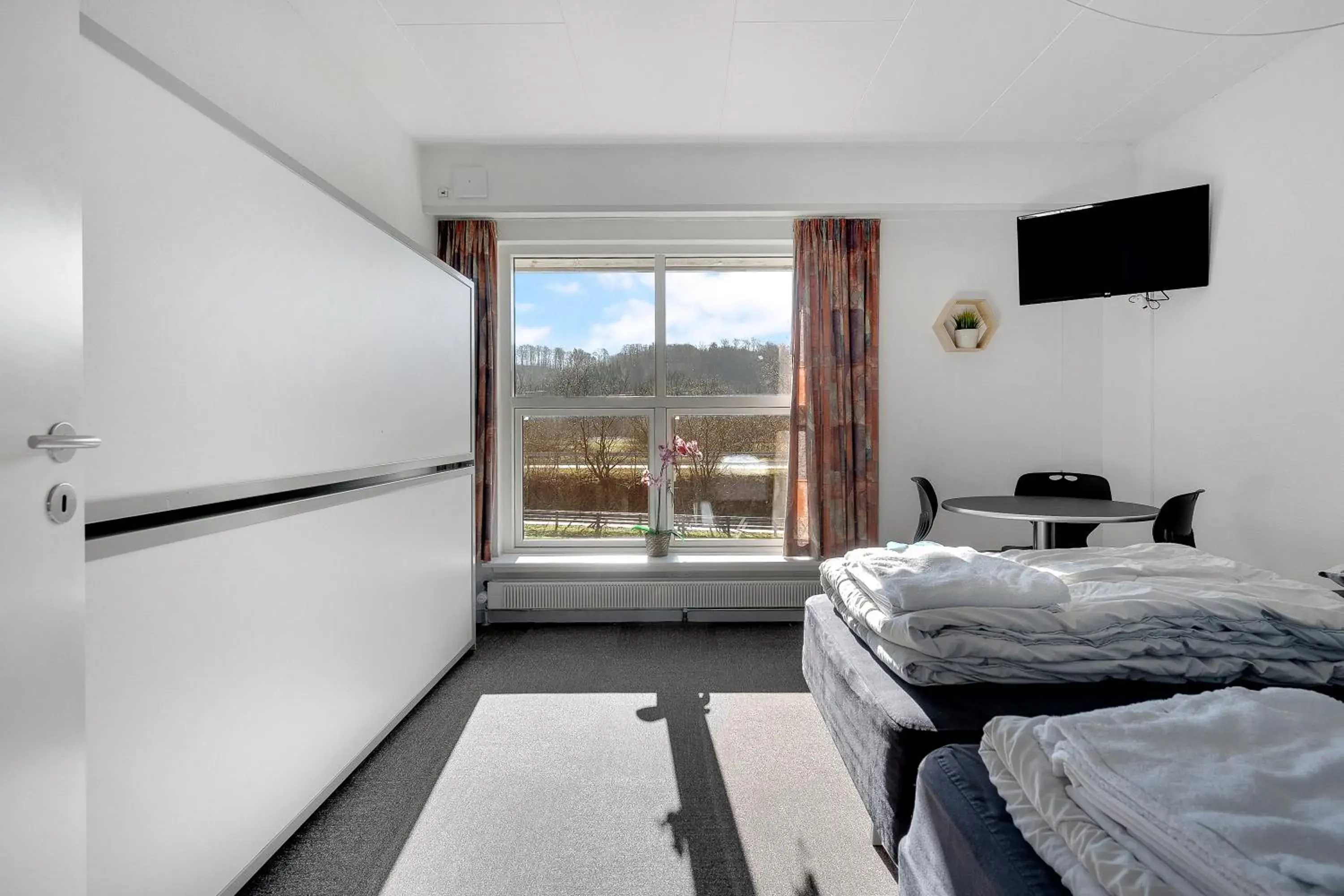 Double or Twin Room with Private Bathroom in Danhostel Vejle Double or Twin Room with Private Bathroom in Danhostel Vejle