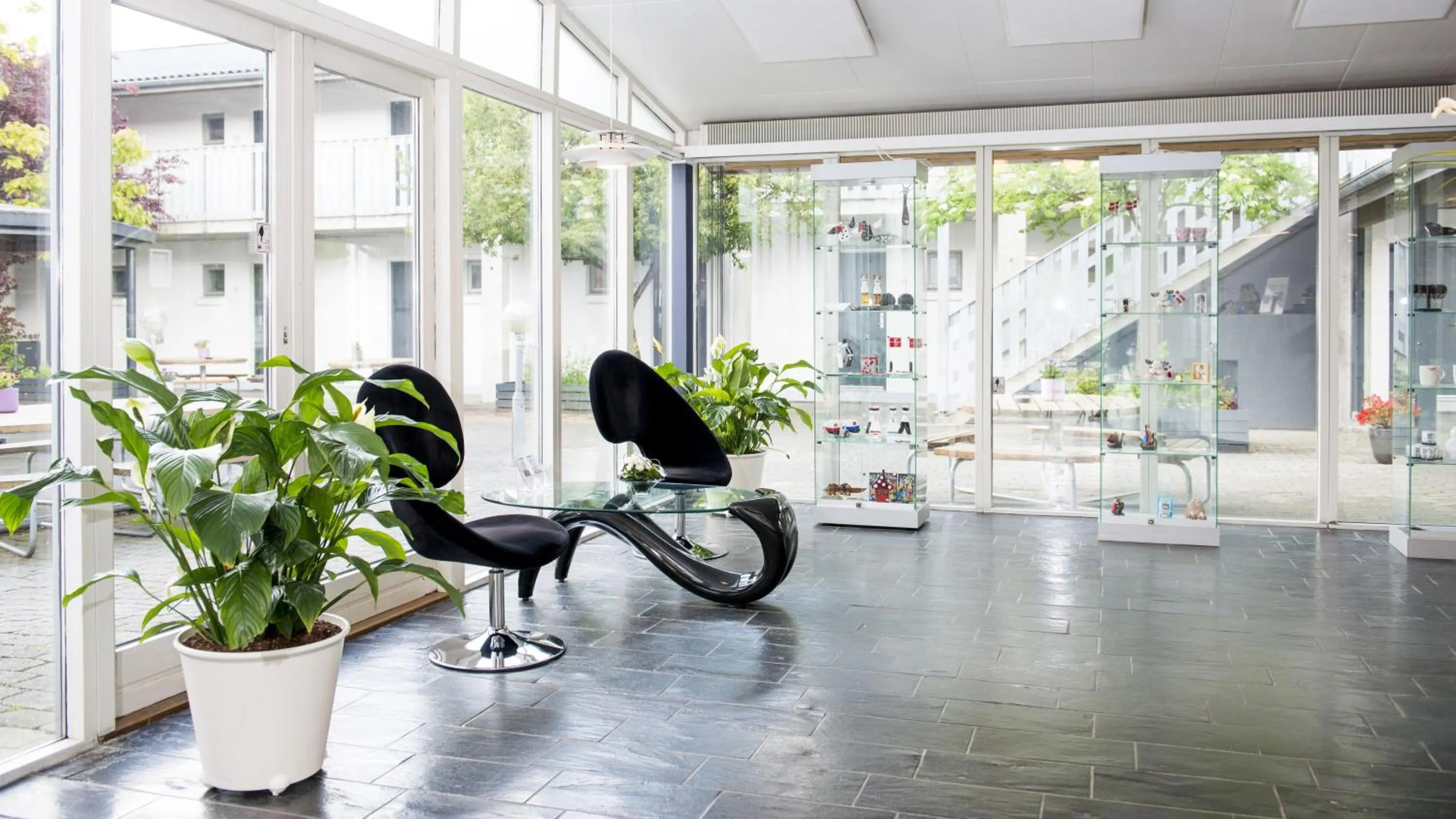 Lobby or reception in Danhostel Vejle