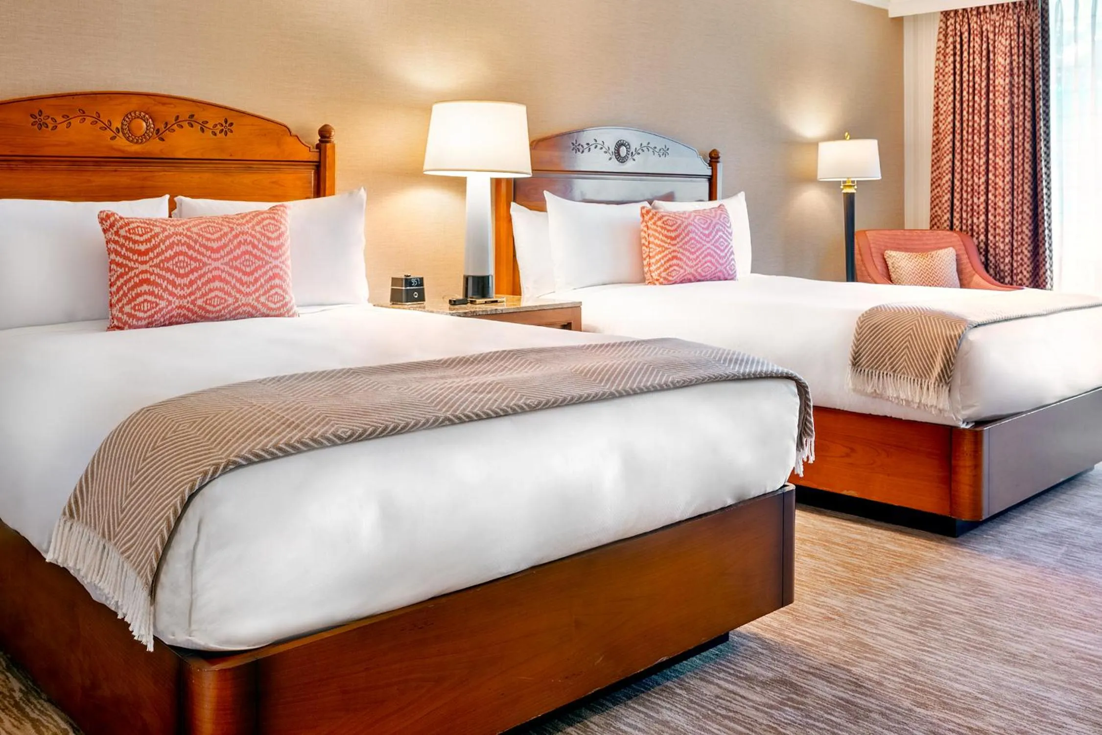 Bed in Little America Hotel Salt Lake City