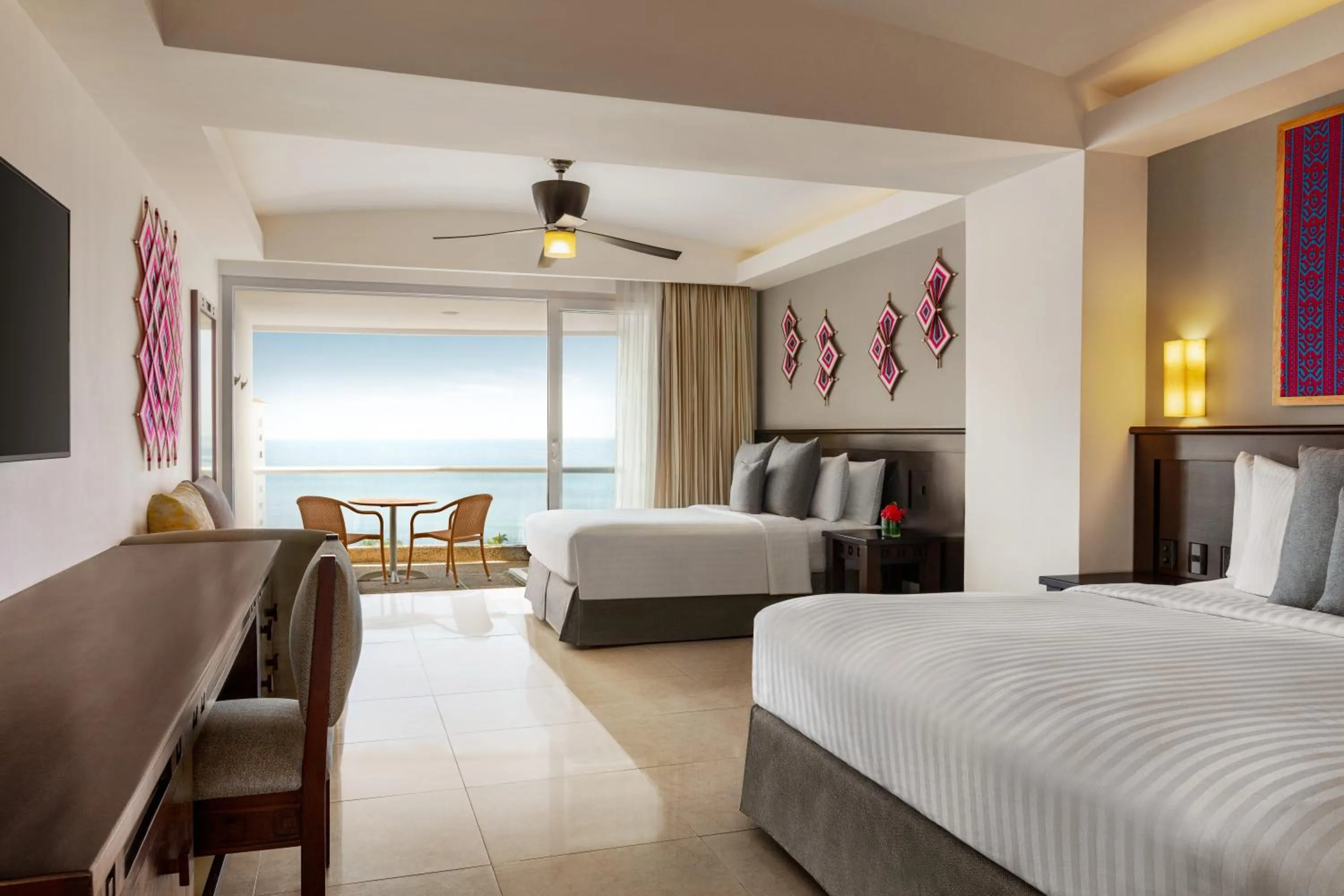 Bed in Fiesta Americana Riviera Nayarit Resort All Inclusive & Spa