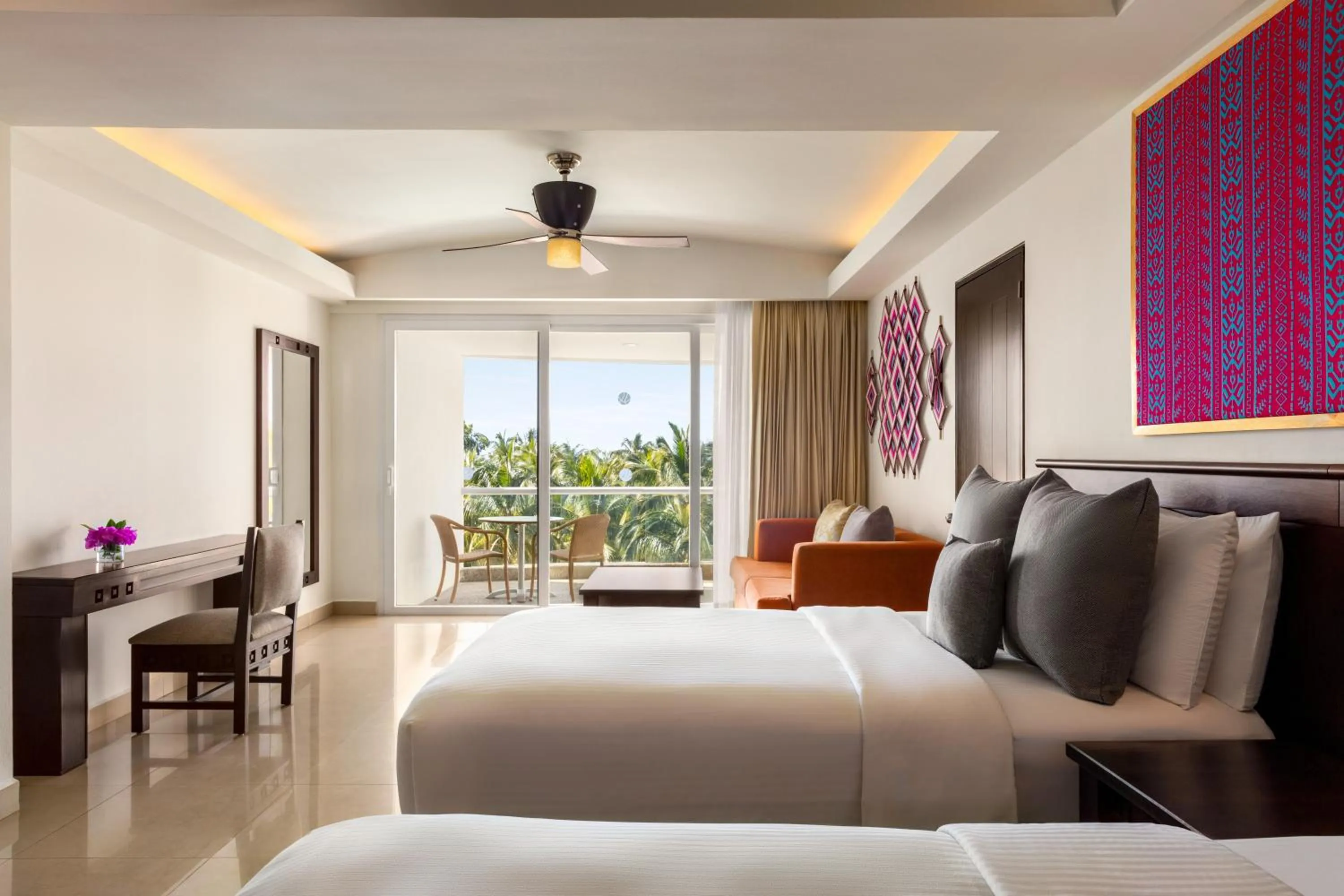 Bed in Fiesta Americana Riviera Nayarit Resort All Inclusive & Spa