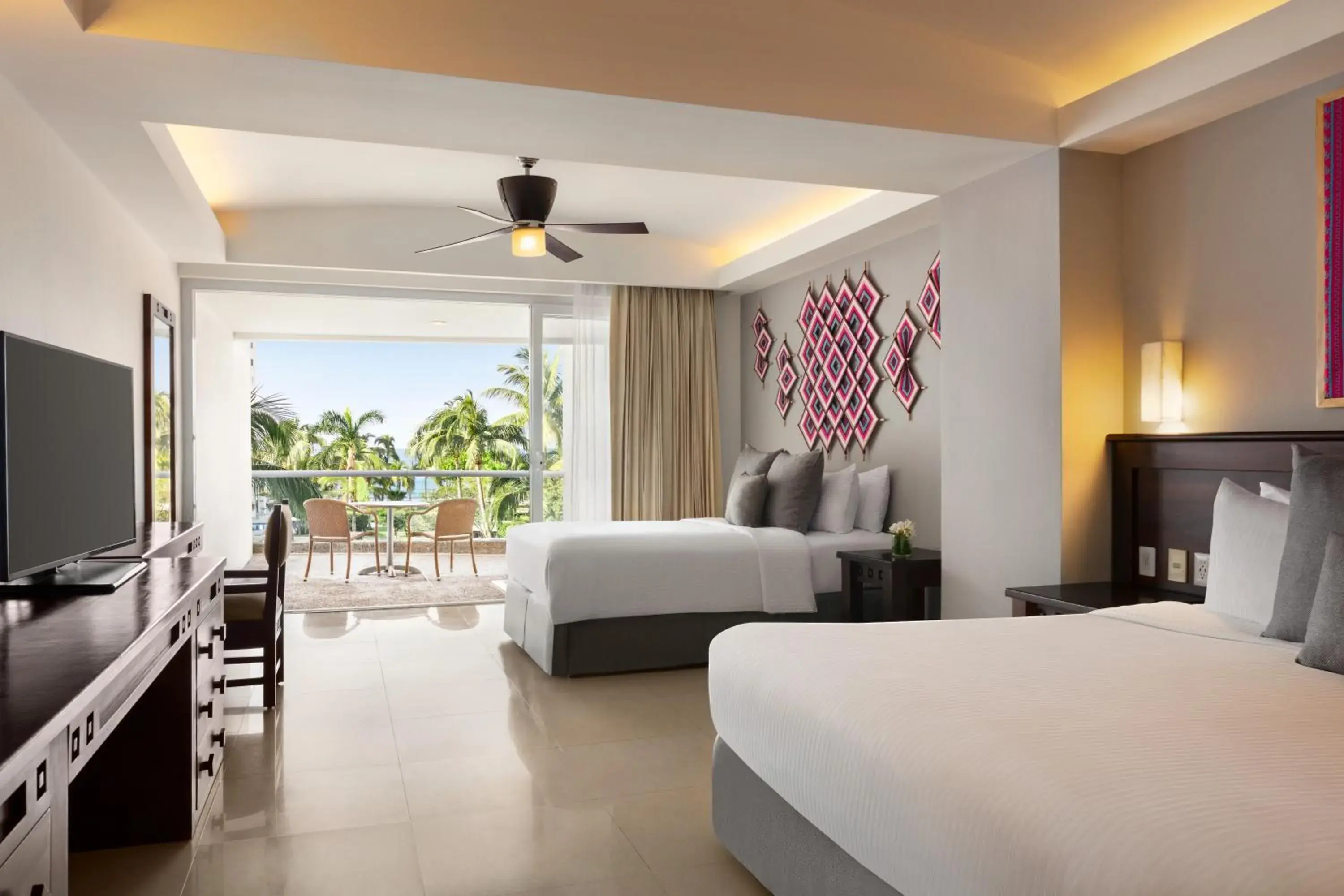 Bed in Fiesta Americana Riviera Nayarit Resort All Inclusive & Spa Bed in Fiesta Americana Riviera Nayarit Resort All Inclusive & Spa