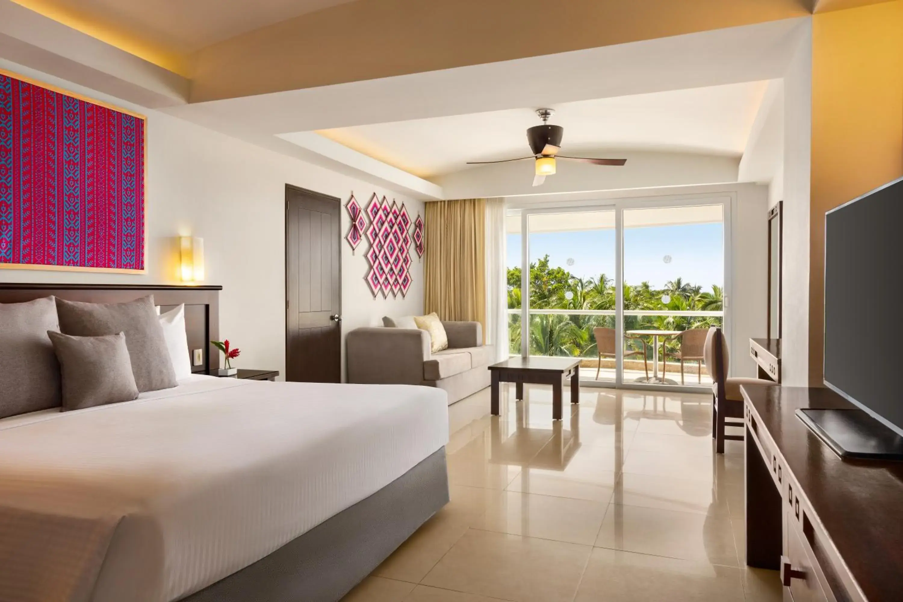 Bed in Fiesta Americana Riviera Nayarit Resort All Inclusive & Spa Bed in Fiesta Americana Riviera Nayarit Resort All Inclusive & Spa