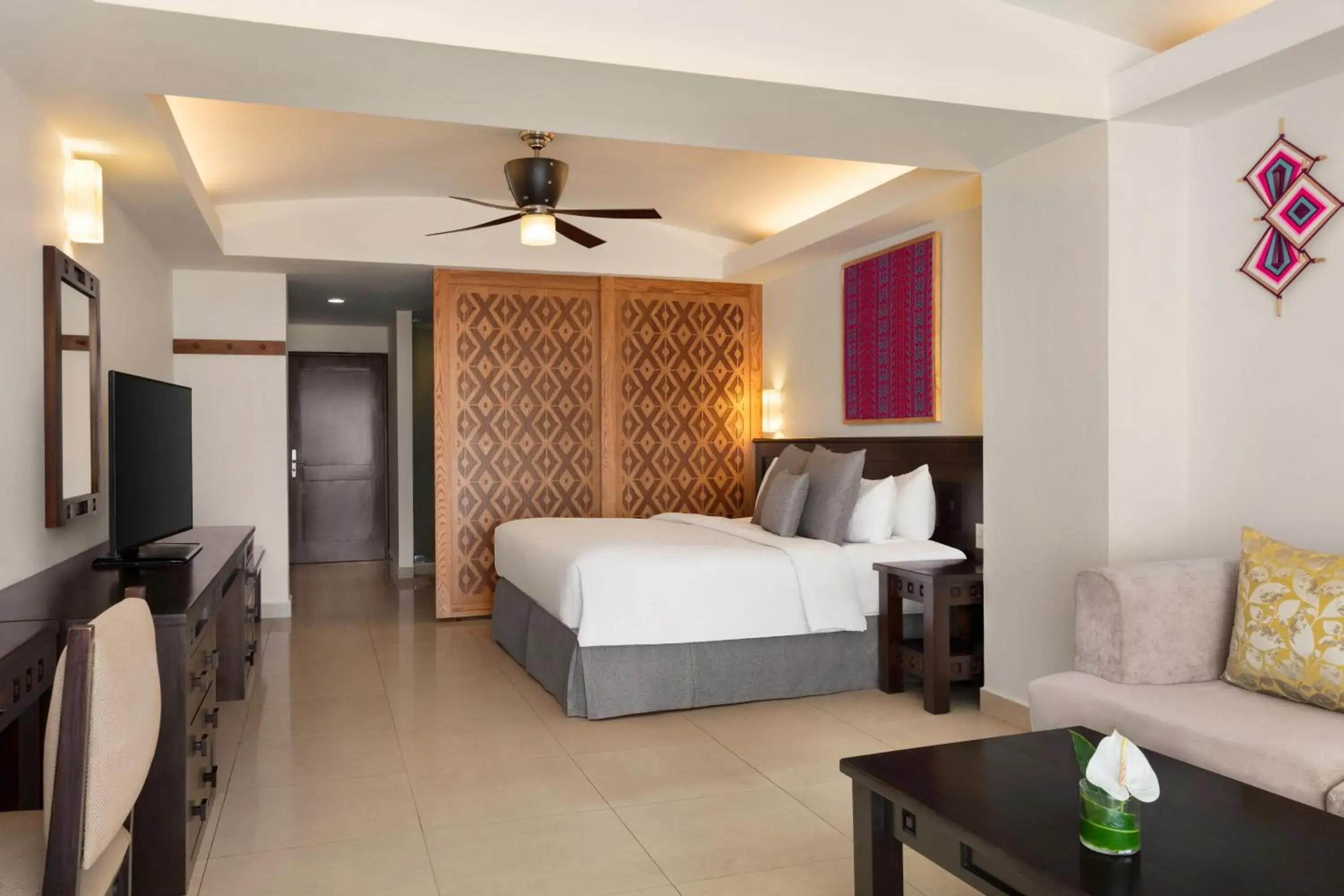 Bed in Fiesta Americana Riviera Nayarit Resort All Inclusive & Spa Bed in Fiesta Americana Riviera Nayarit Resort All Inclusive & Spa