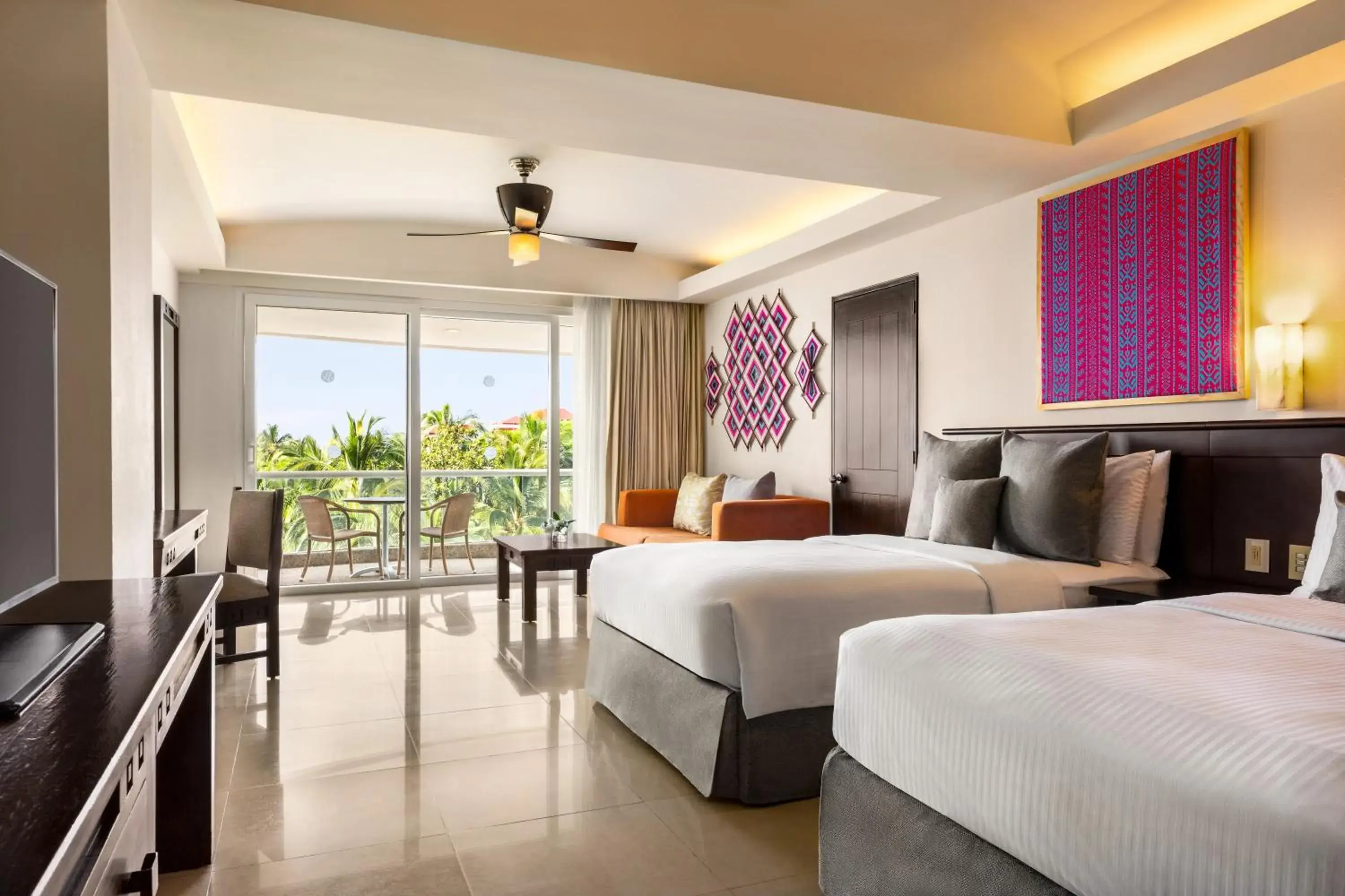 Bed in Fiesta Americana Riviera Nayarit Resort All Inclusive & Spa Bed in Fiesta Americana Riviera Nayarit Resort All Inclusive & Spa