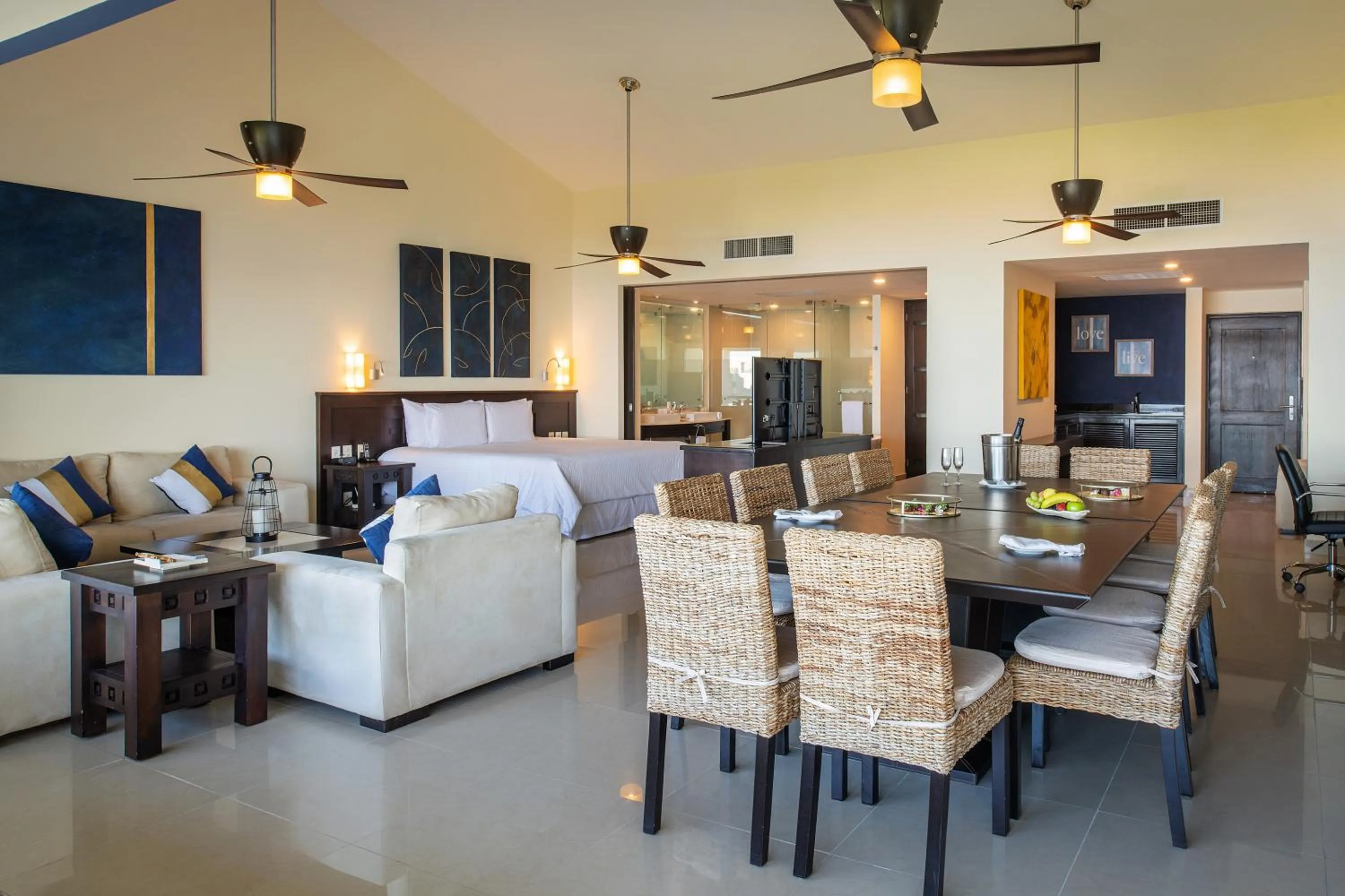 Living room in Fiesta Americana Riviera Nayarit Resort All Inclusive & Spa