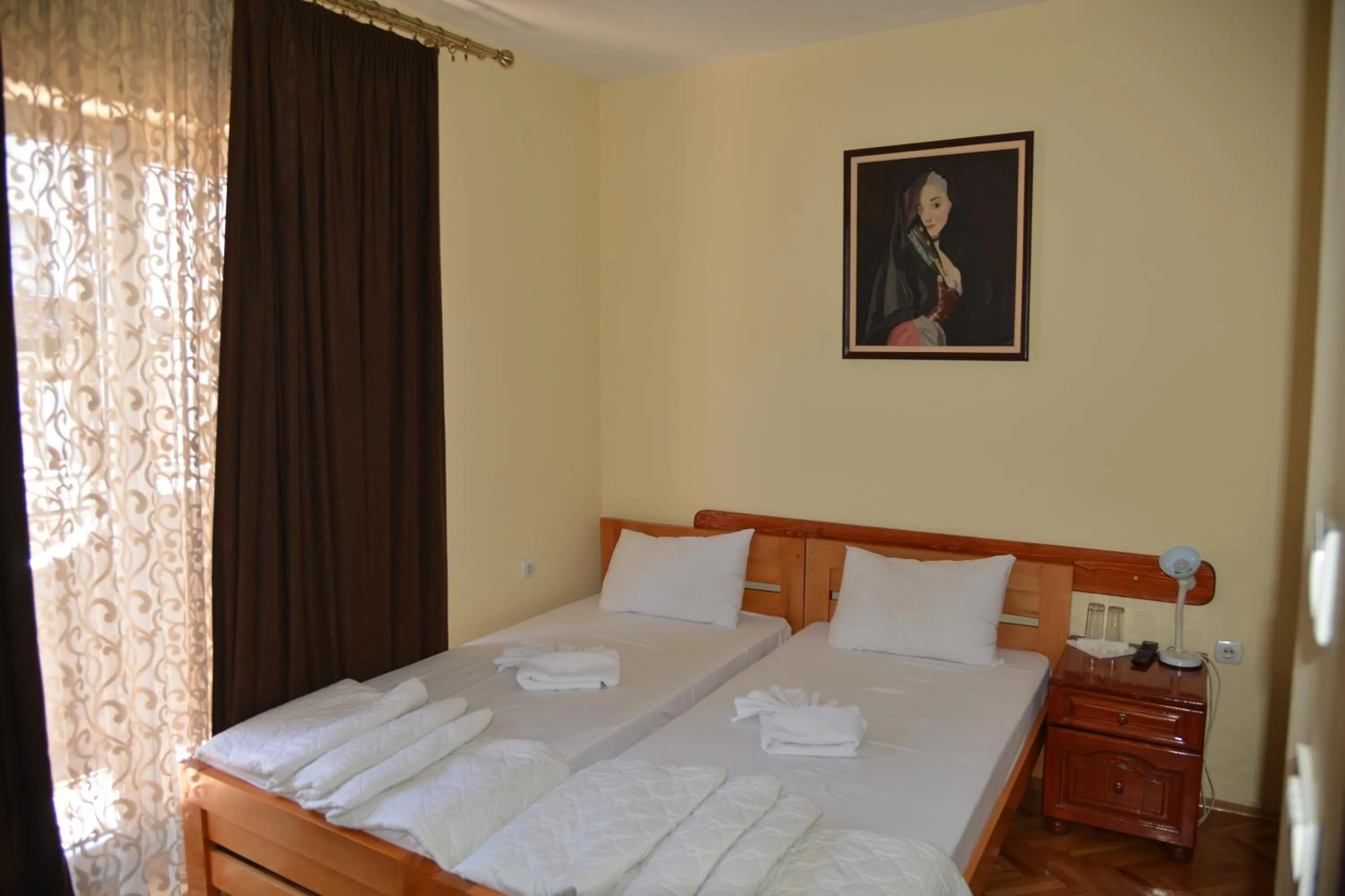 Bed in Hotel Bella Donna