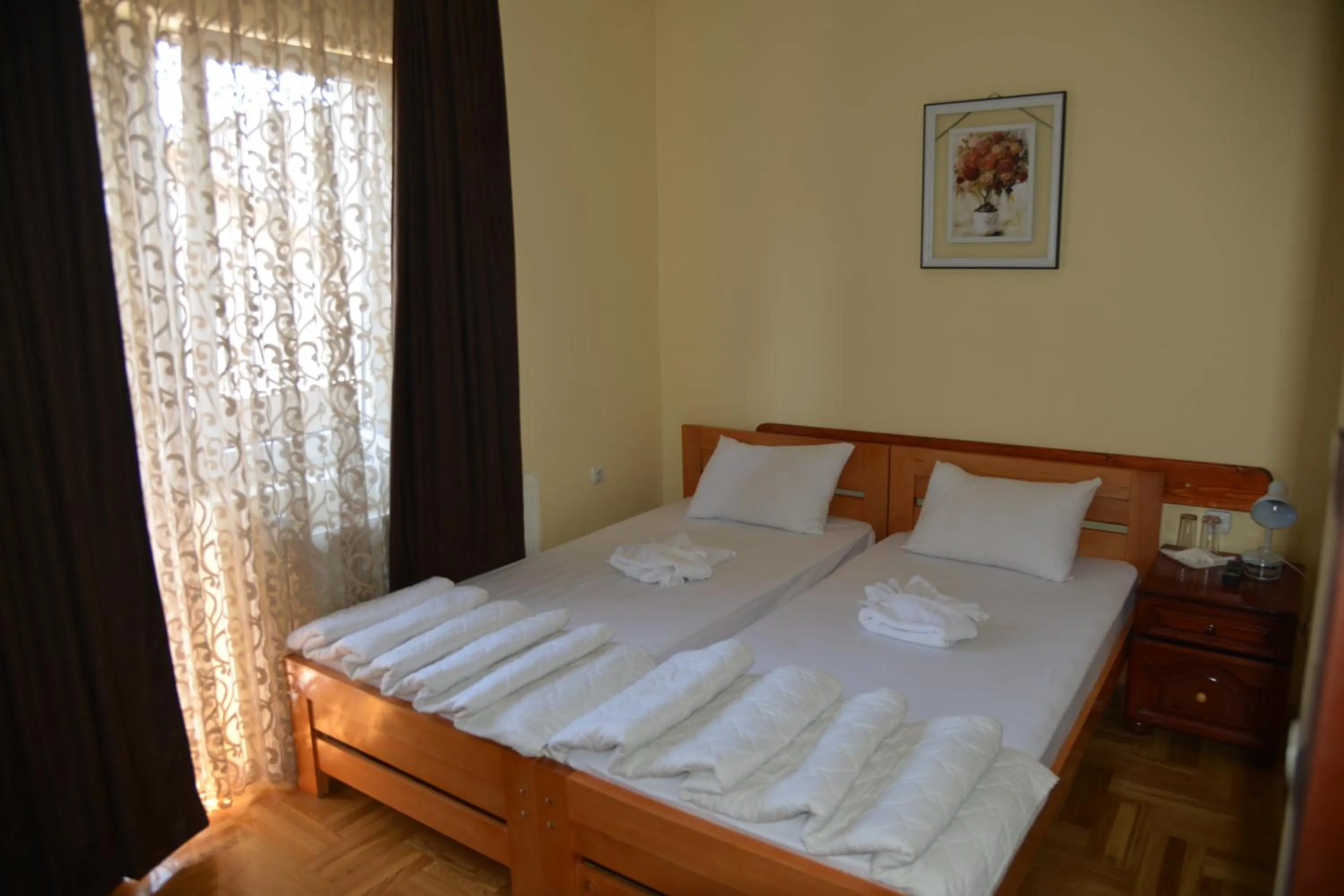 Bed in Hotel Bella Donna