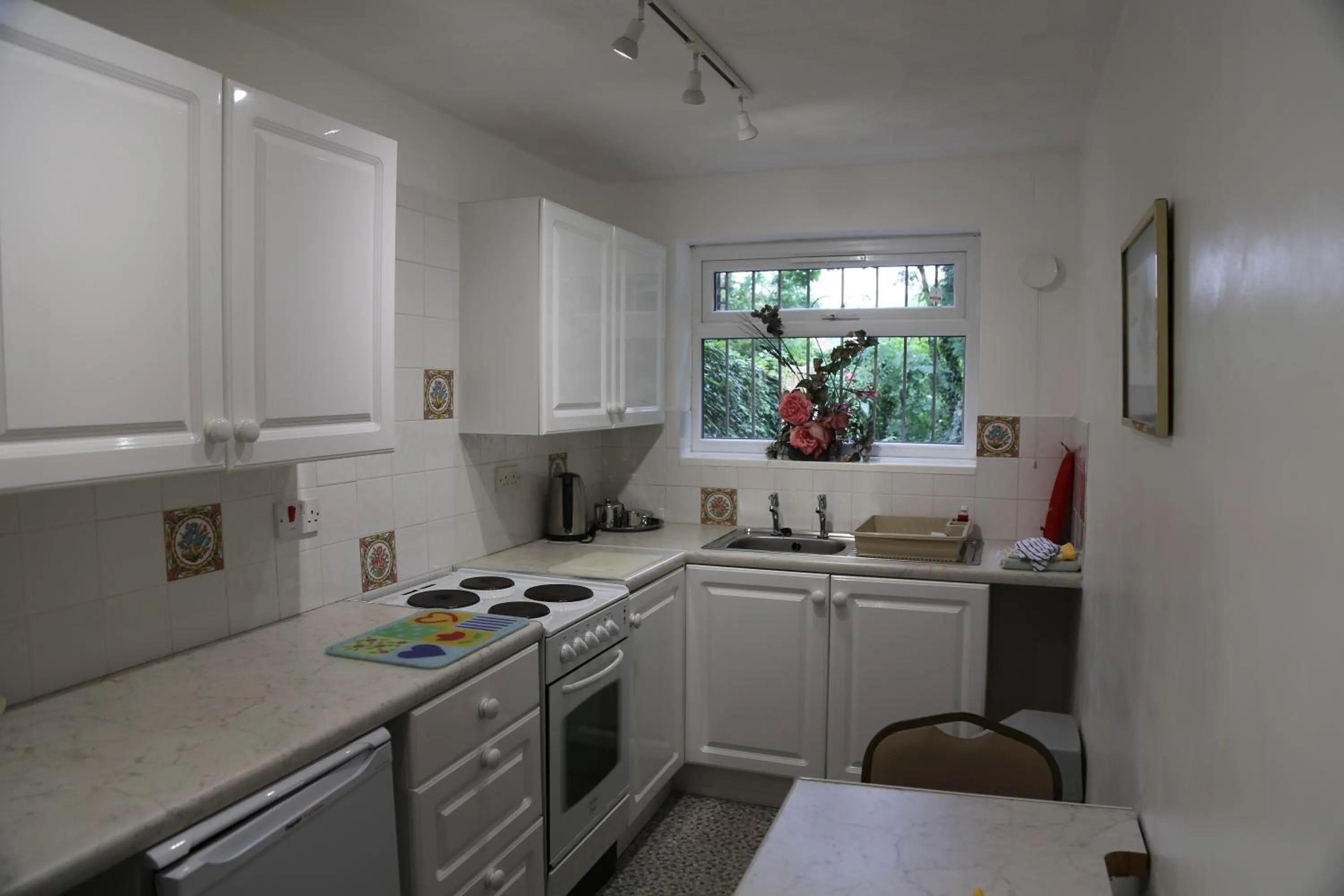 Kitchen or kitchenette in La Suisse Serviced Apartments