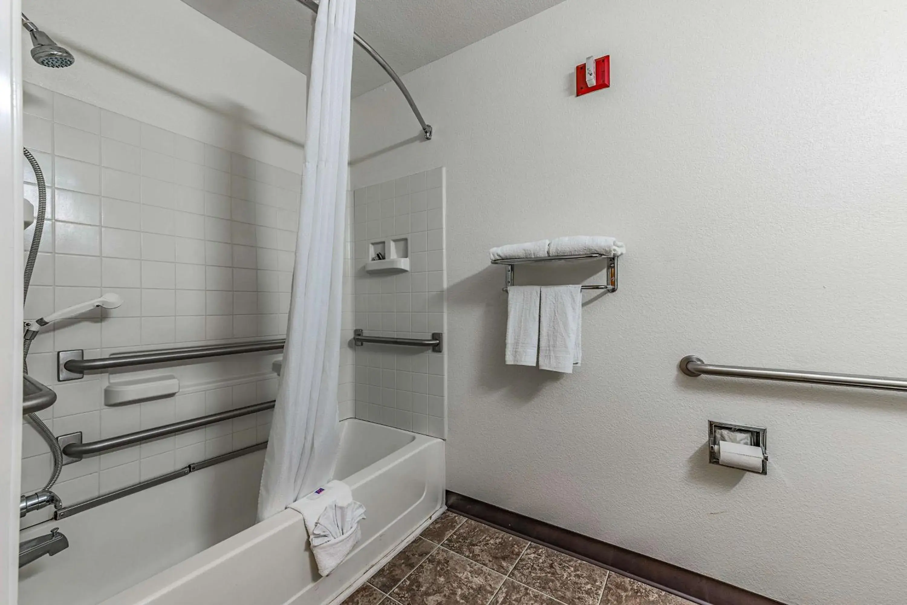 Shower, Bathroom in Motel 6-Charlotte, NC - University