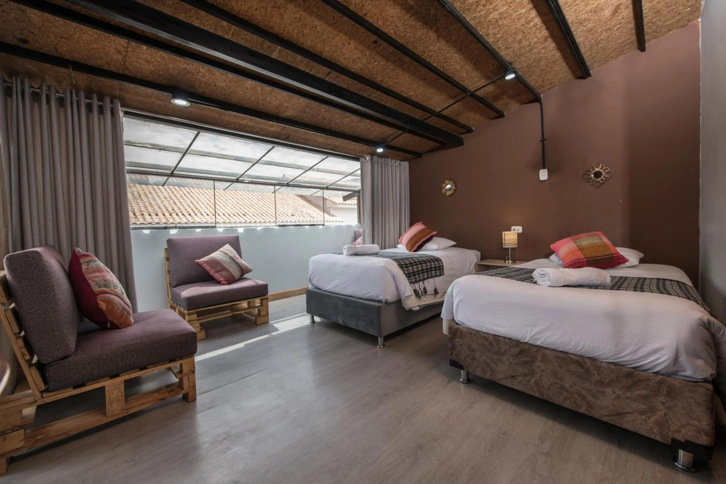Photo of the whole room, Bed in Casa Cavassa Centro Histórico Cusco