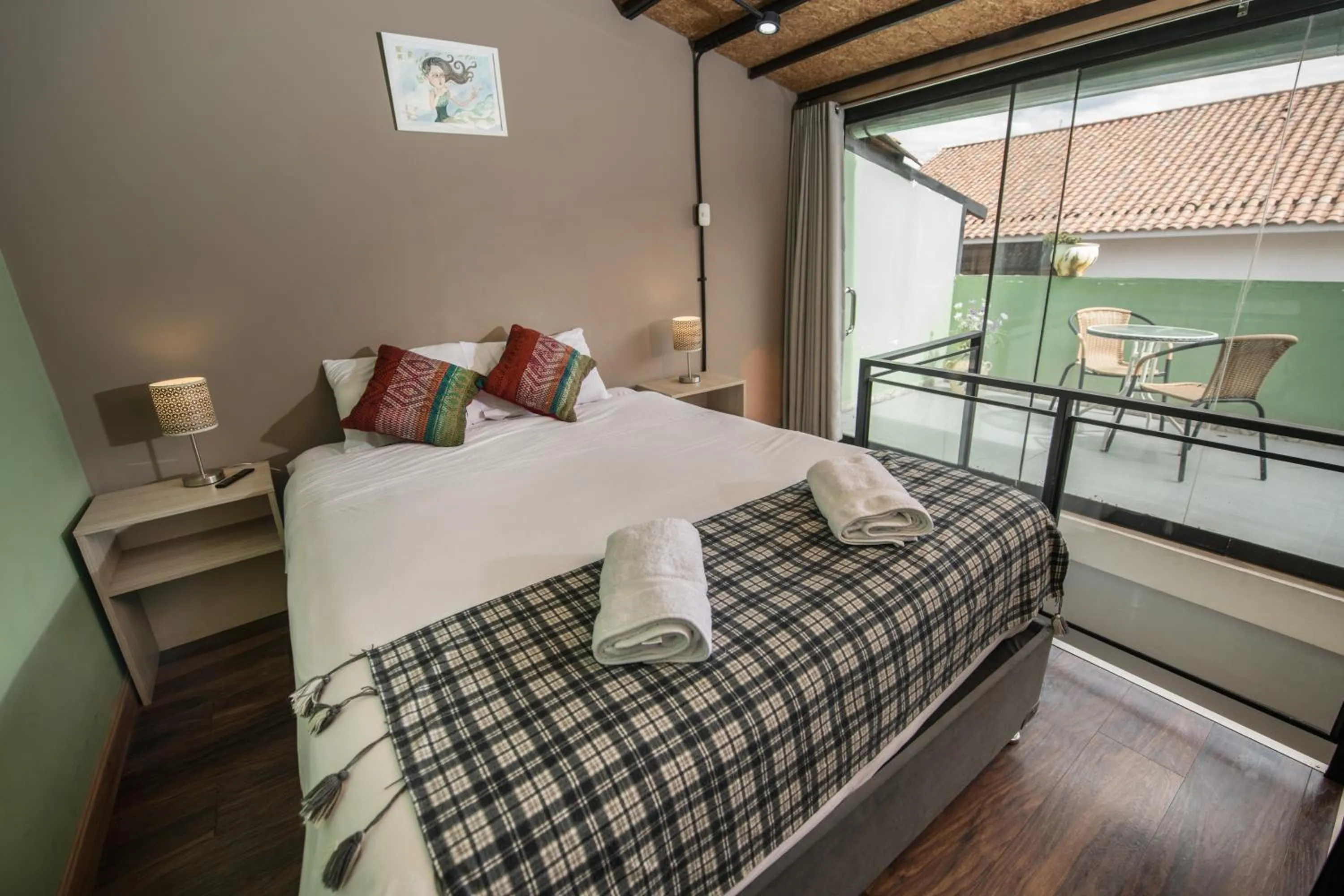 Photo of the whole room, Bed in Casa Cavassa Centro Histórico Cusco