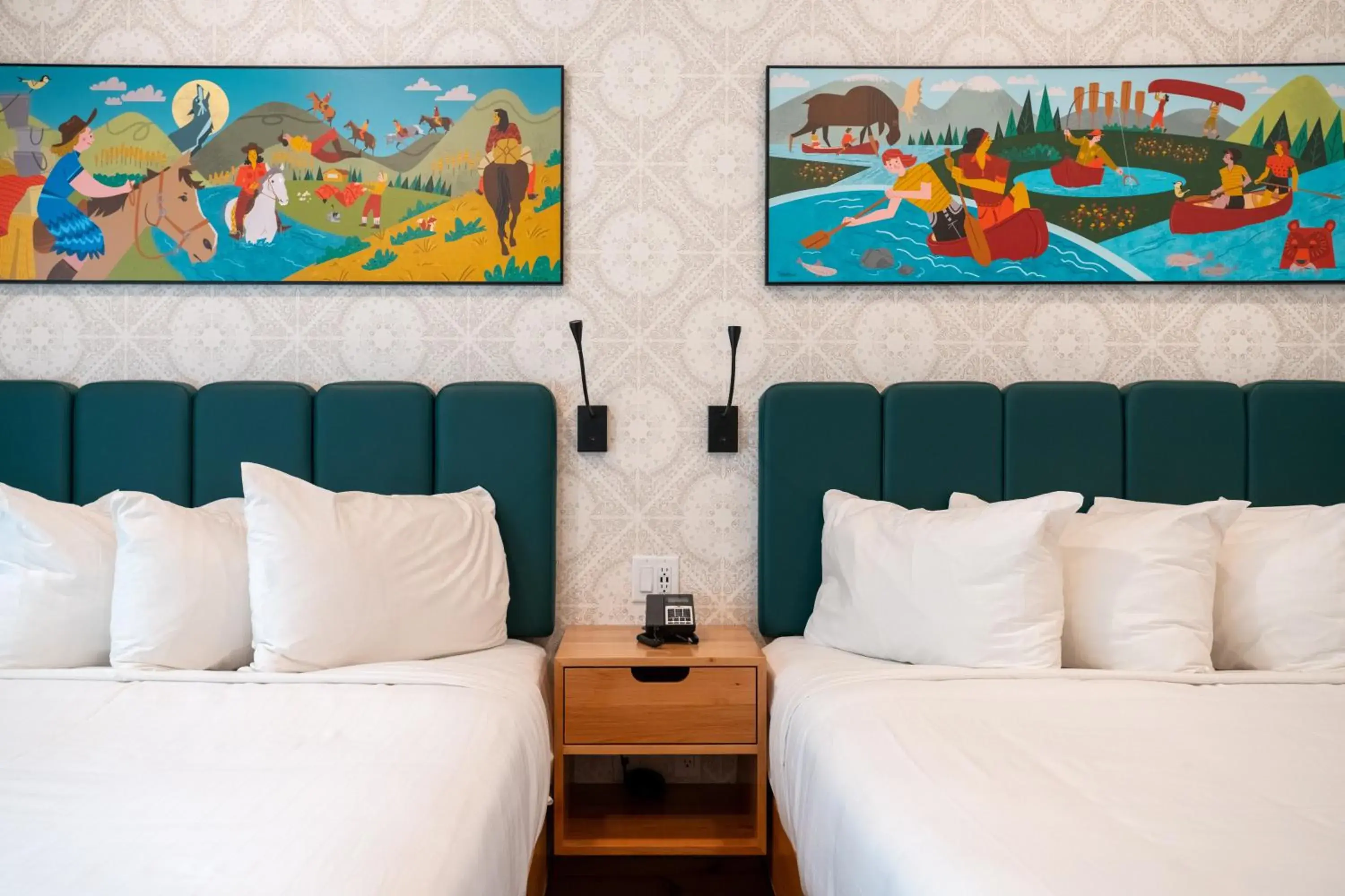 Bed in The Dorothy Motel Bed in The Dorothy Motel