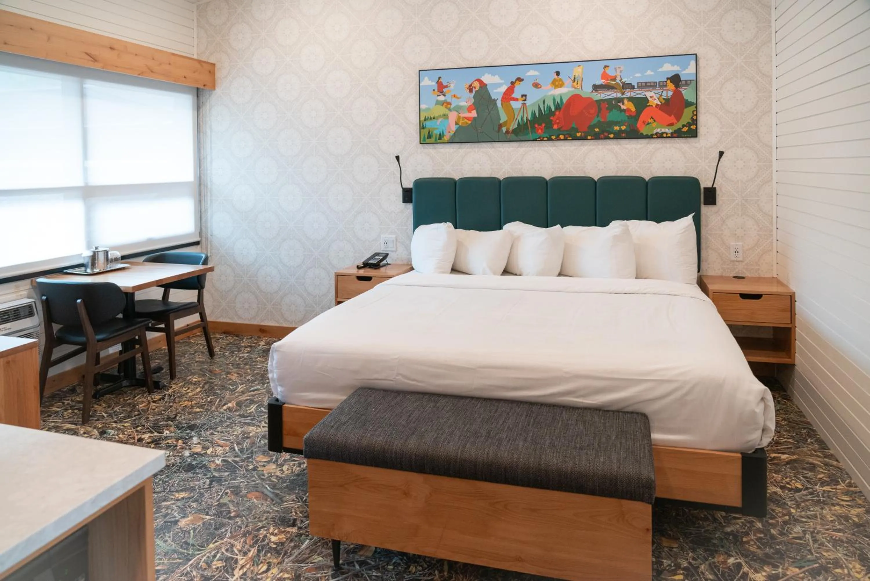 Bed in The Dorothy Motel