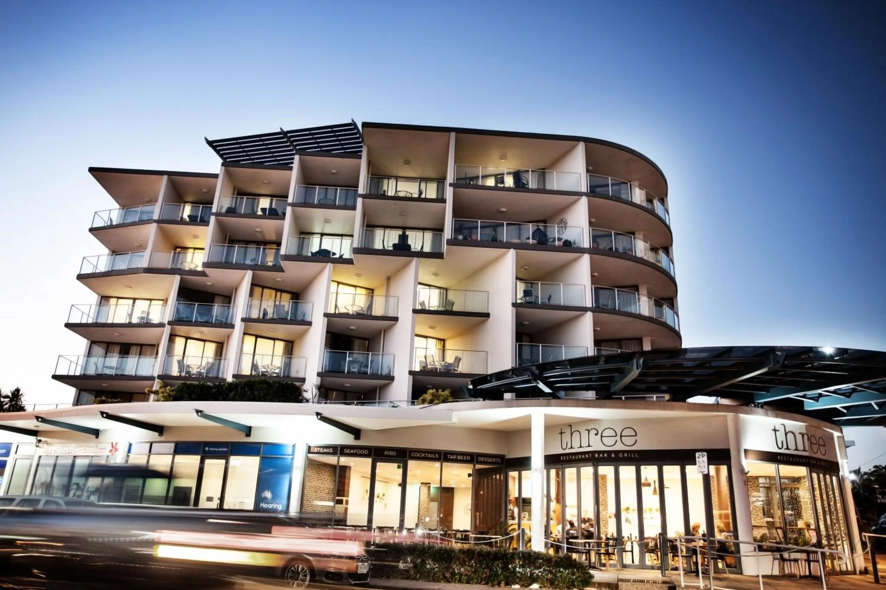 Property building in Ocean Views Resort Caloundra