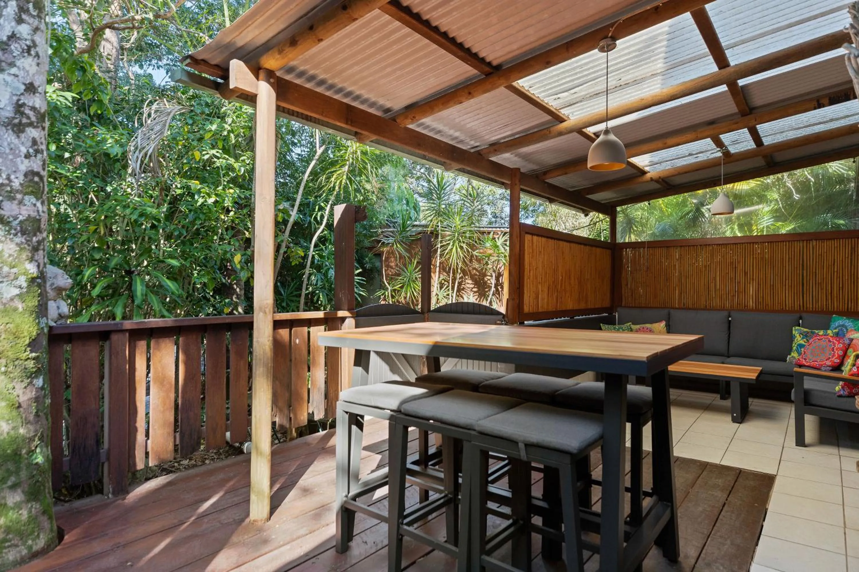 Seating area in Garden Burees