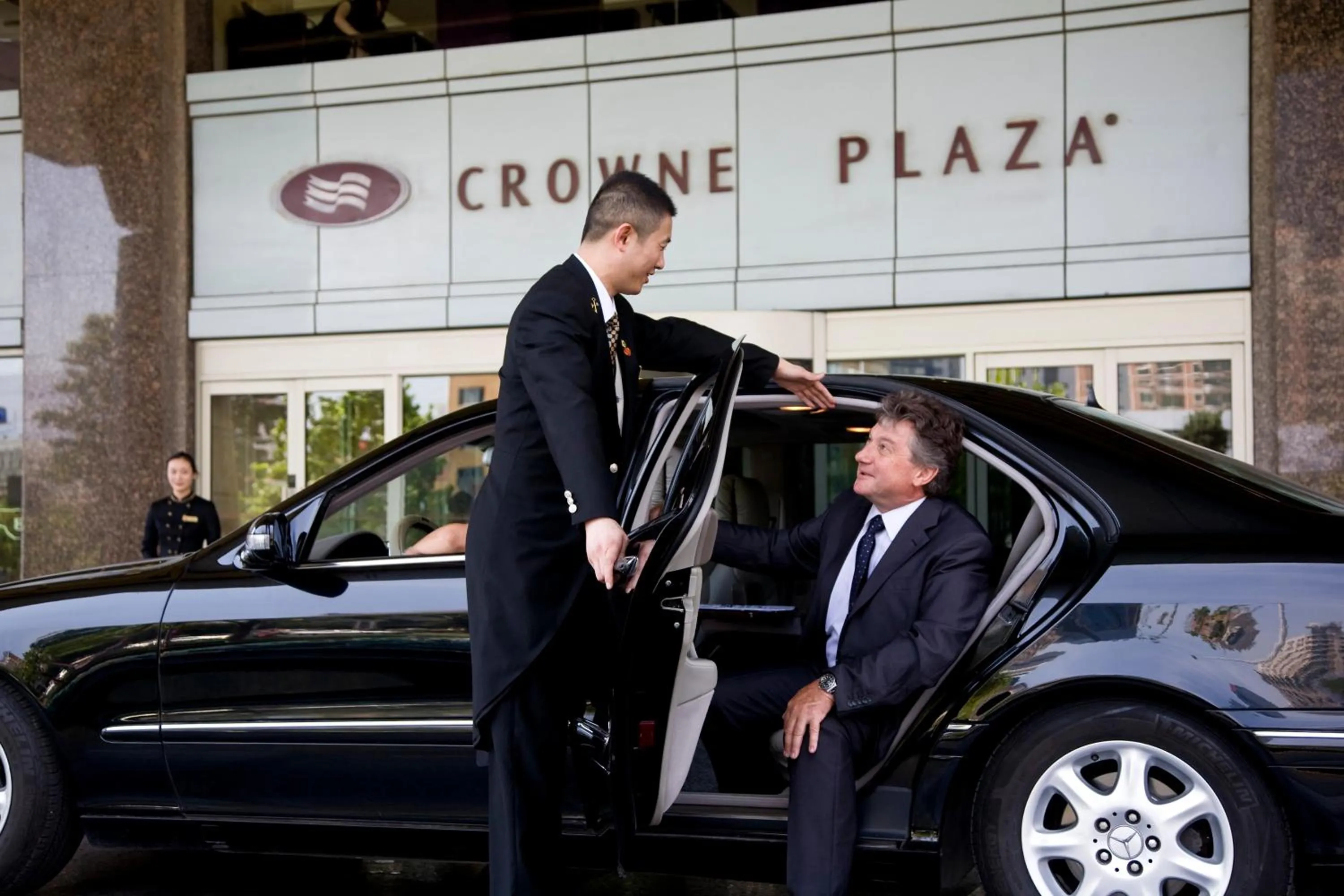 Decorative detail in Crowne Plaza Qingdao by IHG