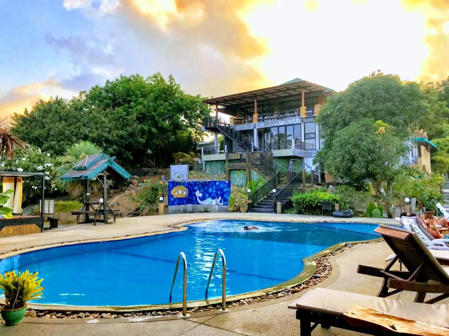 Swimming pool in Phangan Utopia Resort