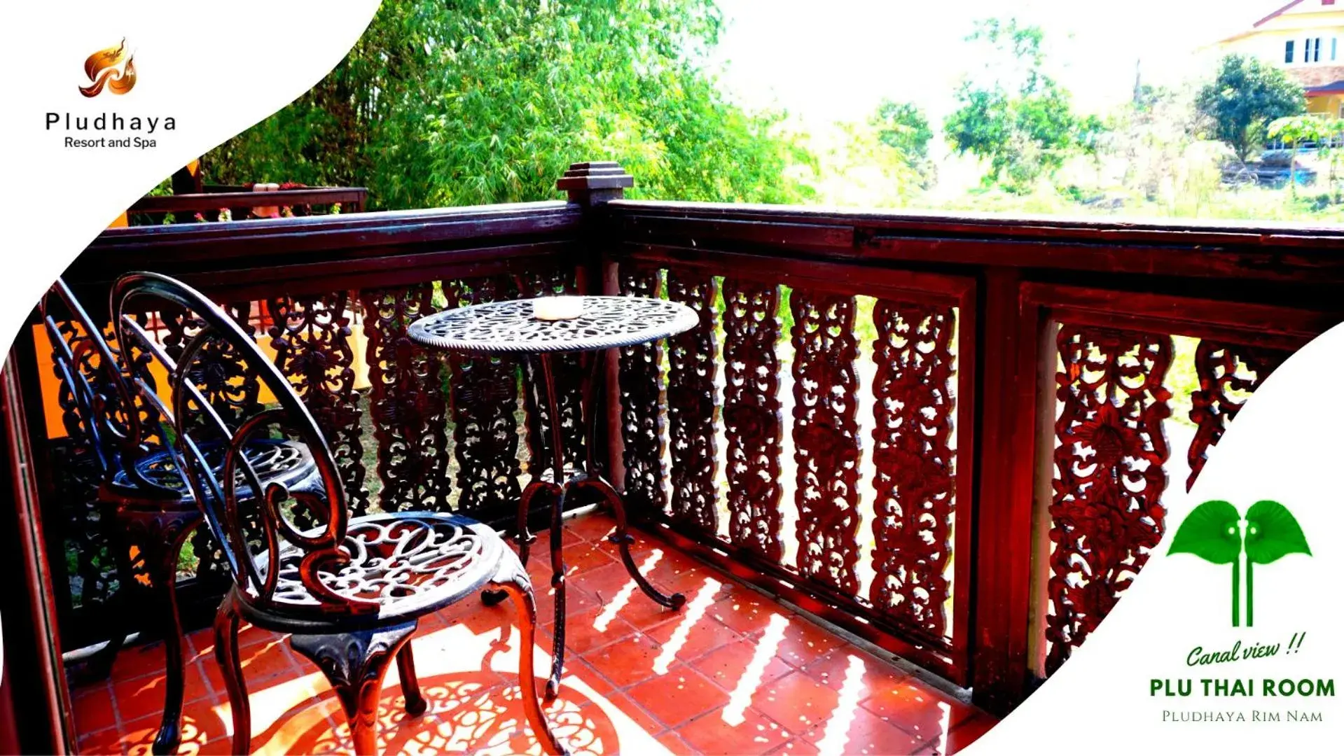 Deluxe Double Room with Balcony in Pludhaya Resort & Spa Deluxe Double Room with Balcony in Pludhaya Resort & Spa