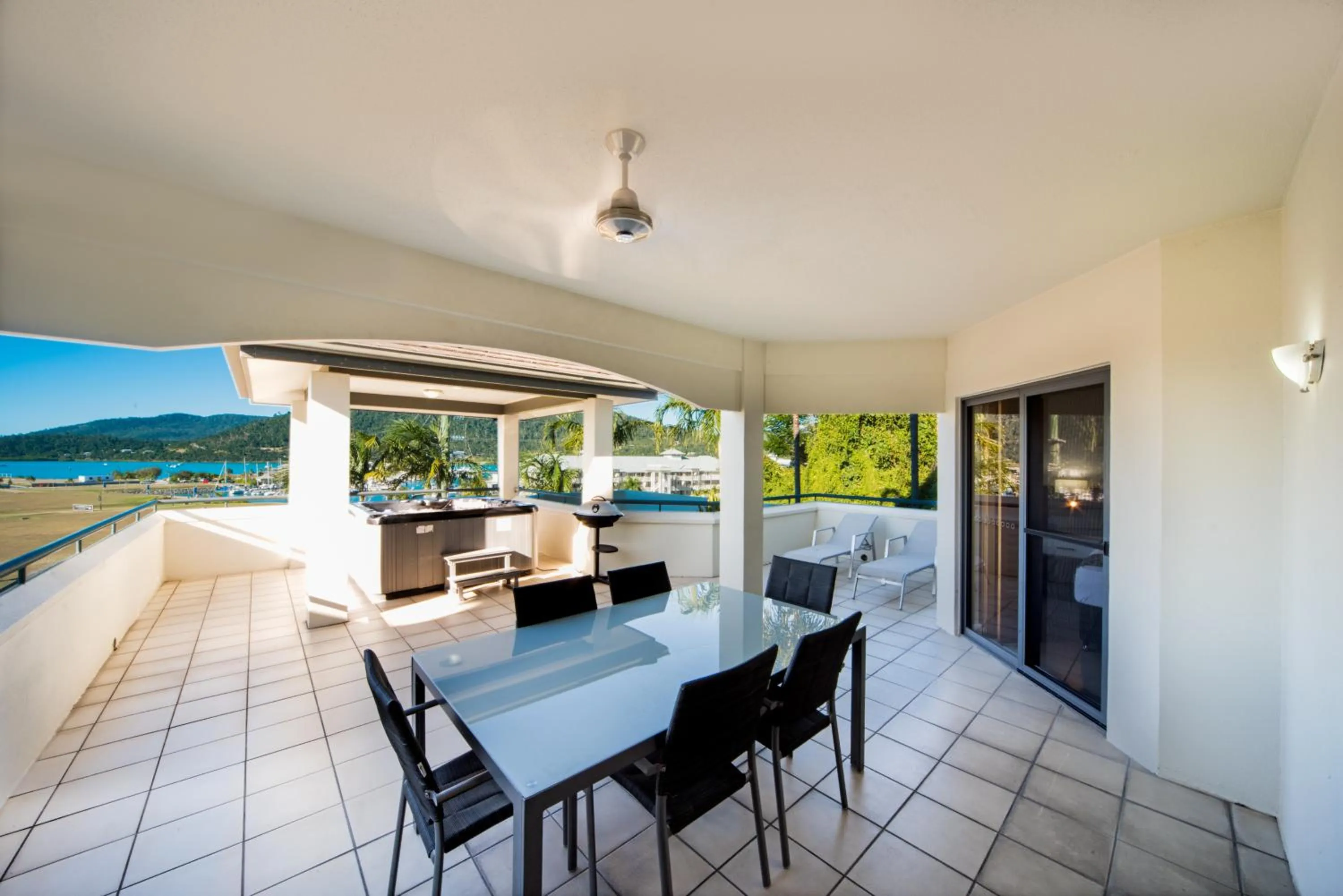 Balcony/Terrace in Portside Whitsunday Luxury Holiday Apartments