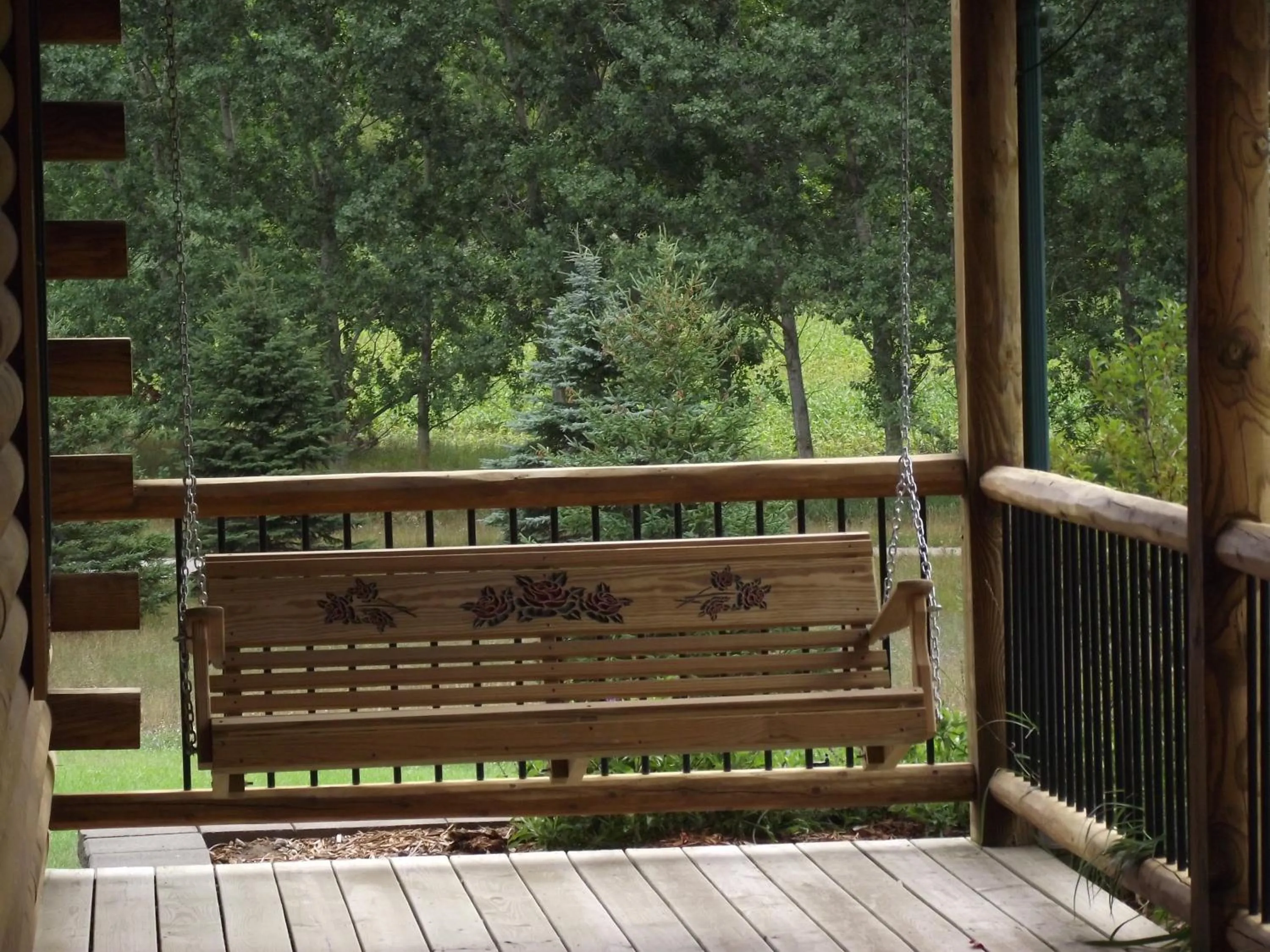 Balcony/Terrace in A Breath of Heaven B&B