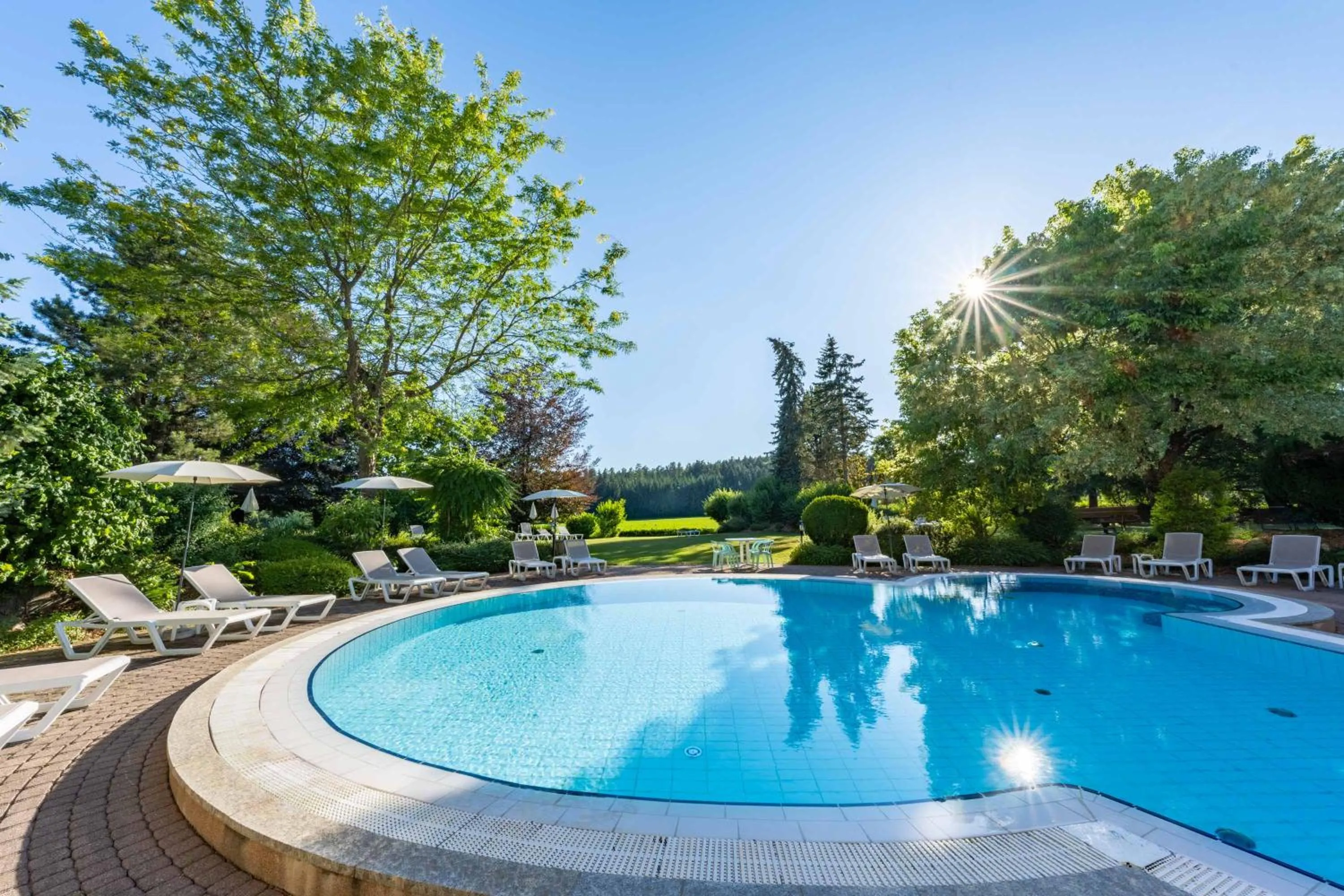Swimming pool in Hotel Marko