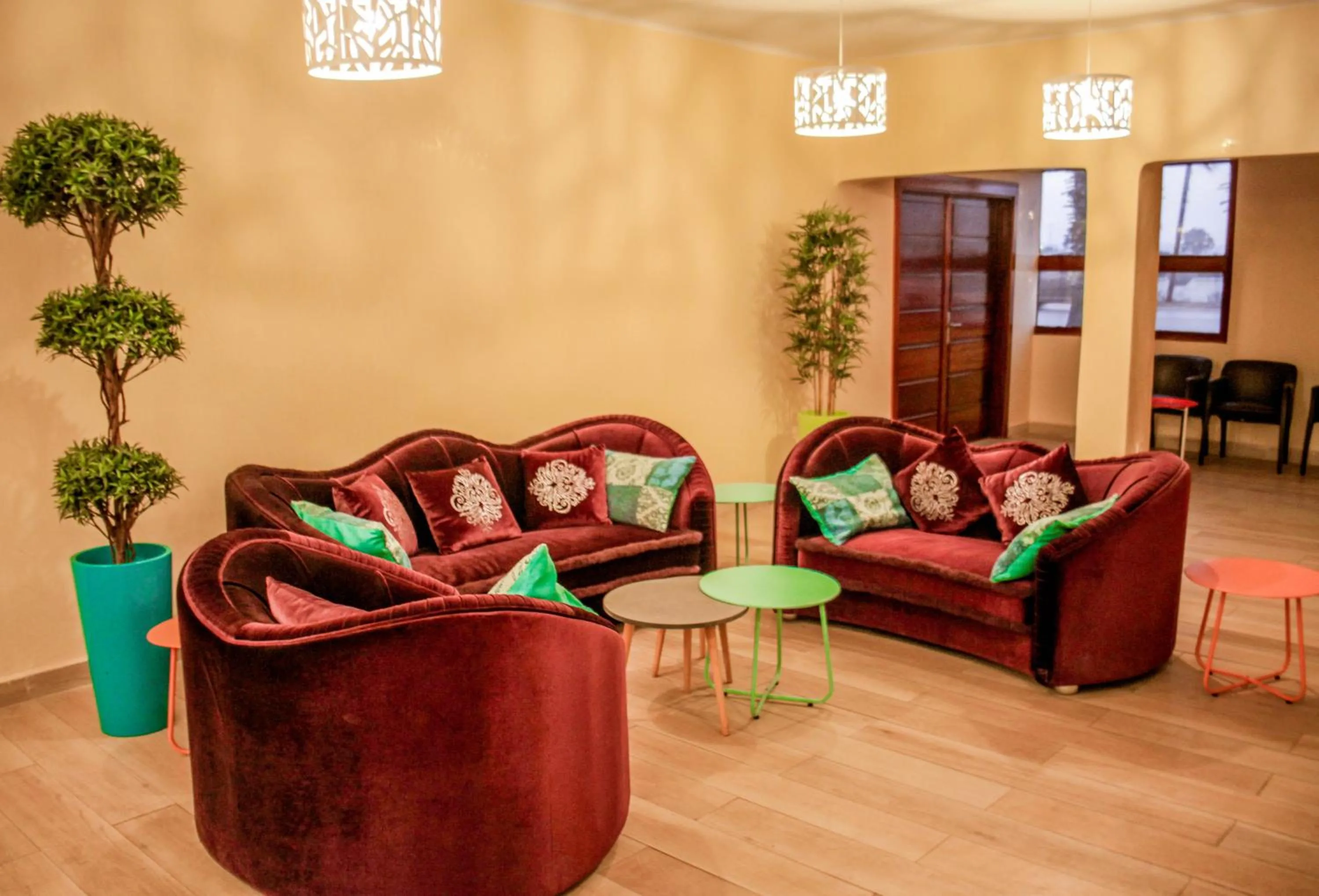 Living room in Assam Hotel