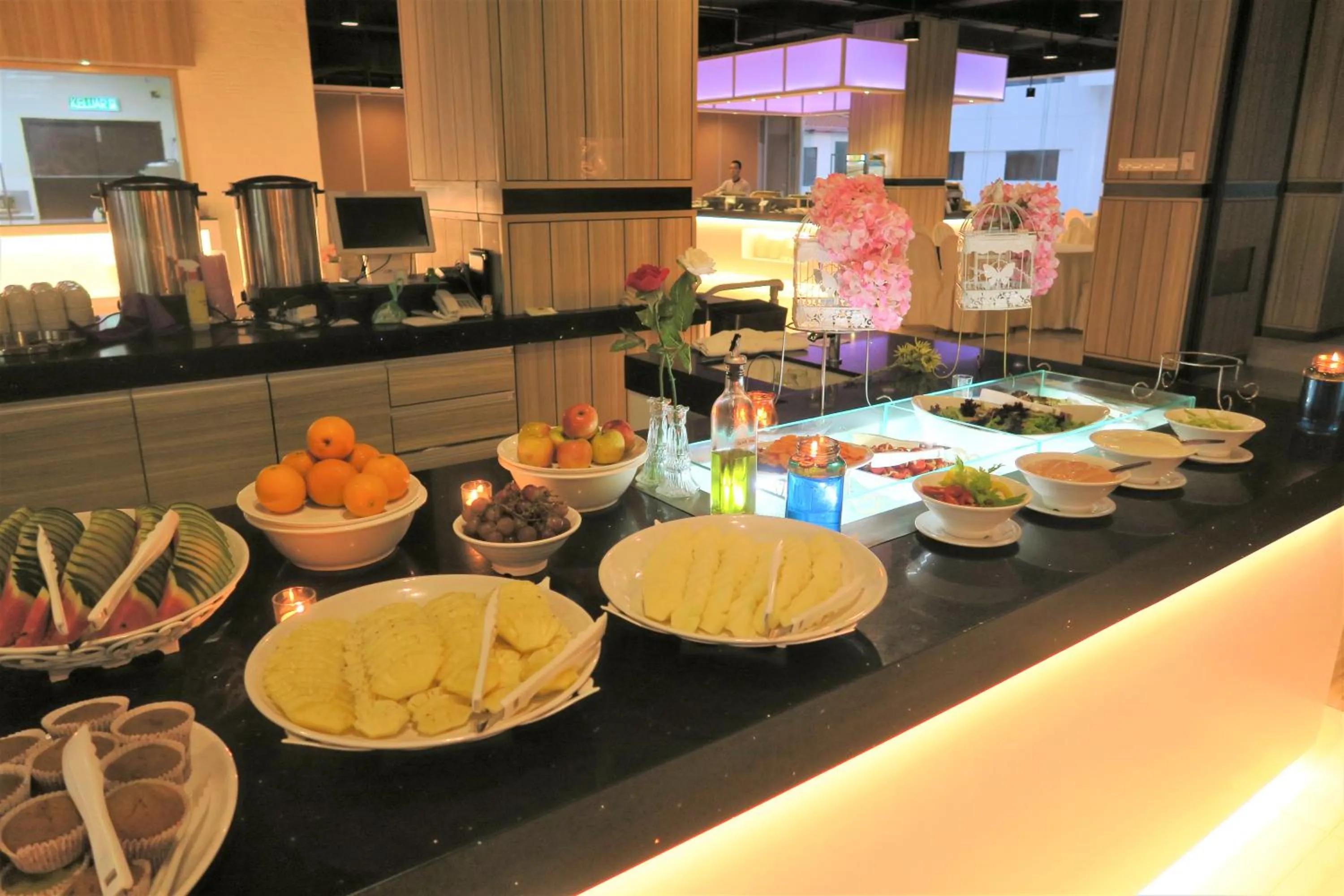 Buffet breakfast in Hotel Langkasuka Langkawi