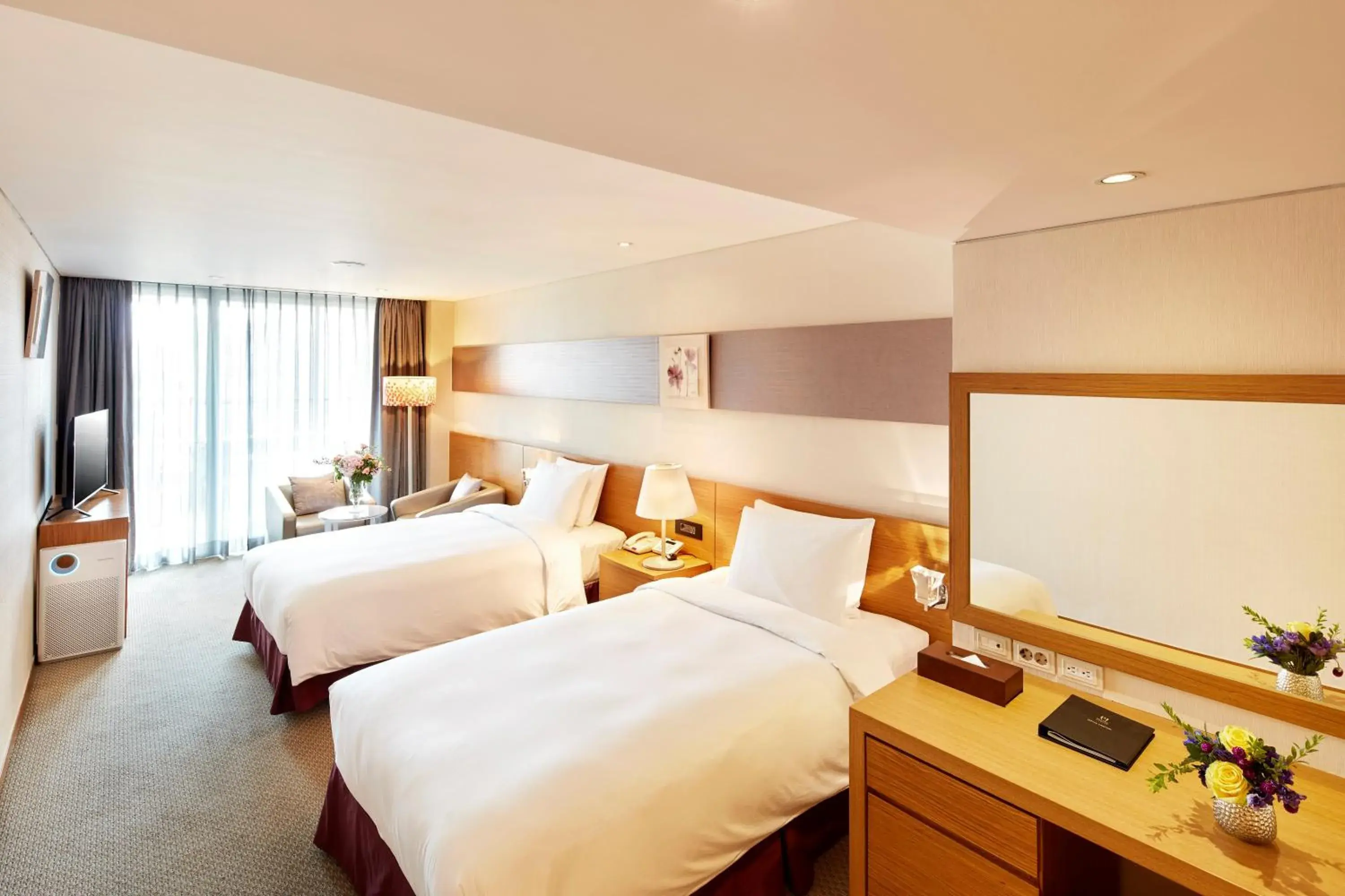 Bedroom, Bed in Hotel PJ Myeongdong Bedroom, Bed in Hotel PJ Myeongdong