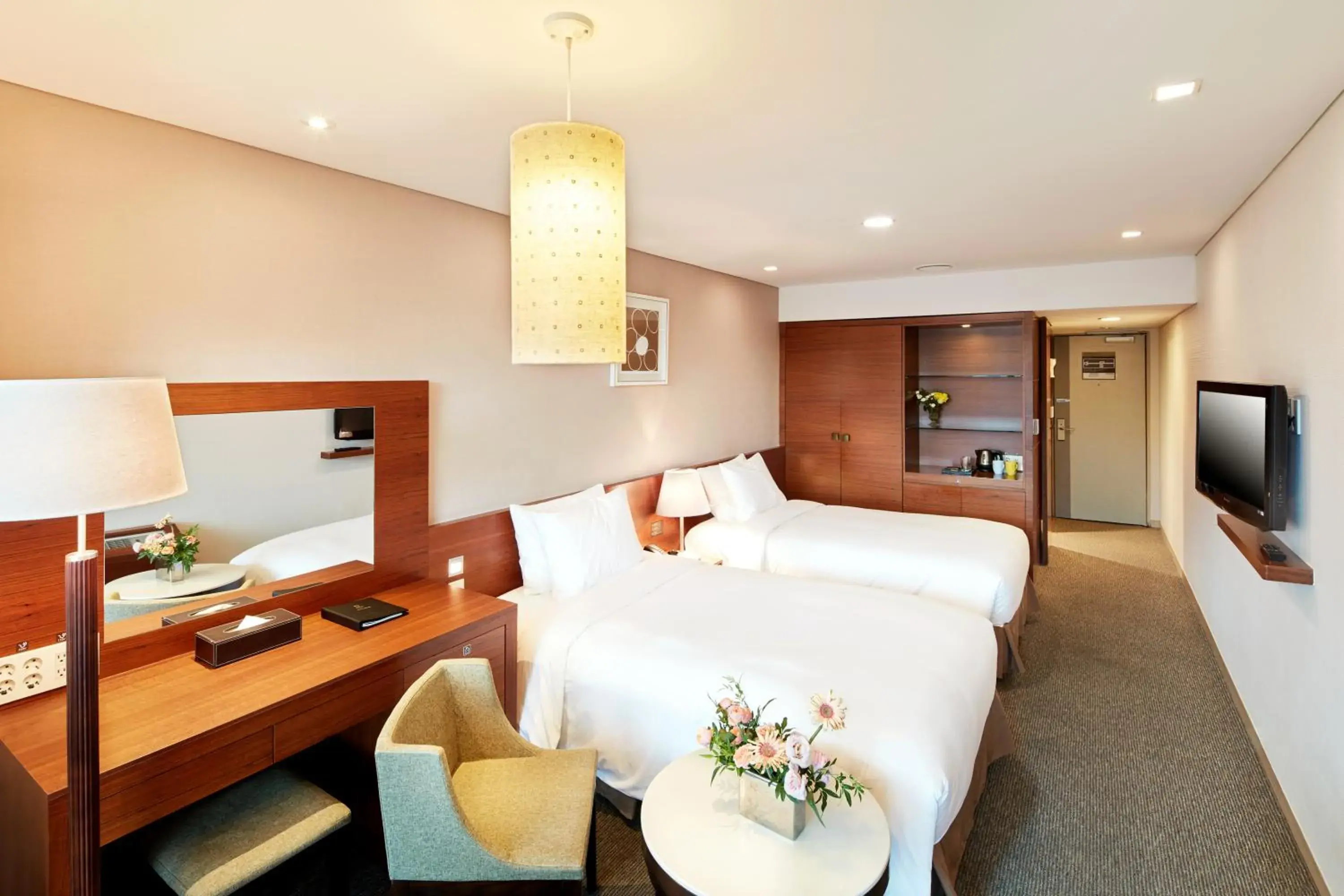 Bed in Hotel PJ Myeongdong Bed in Hotel PJ Myeongdong