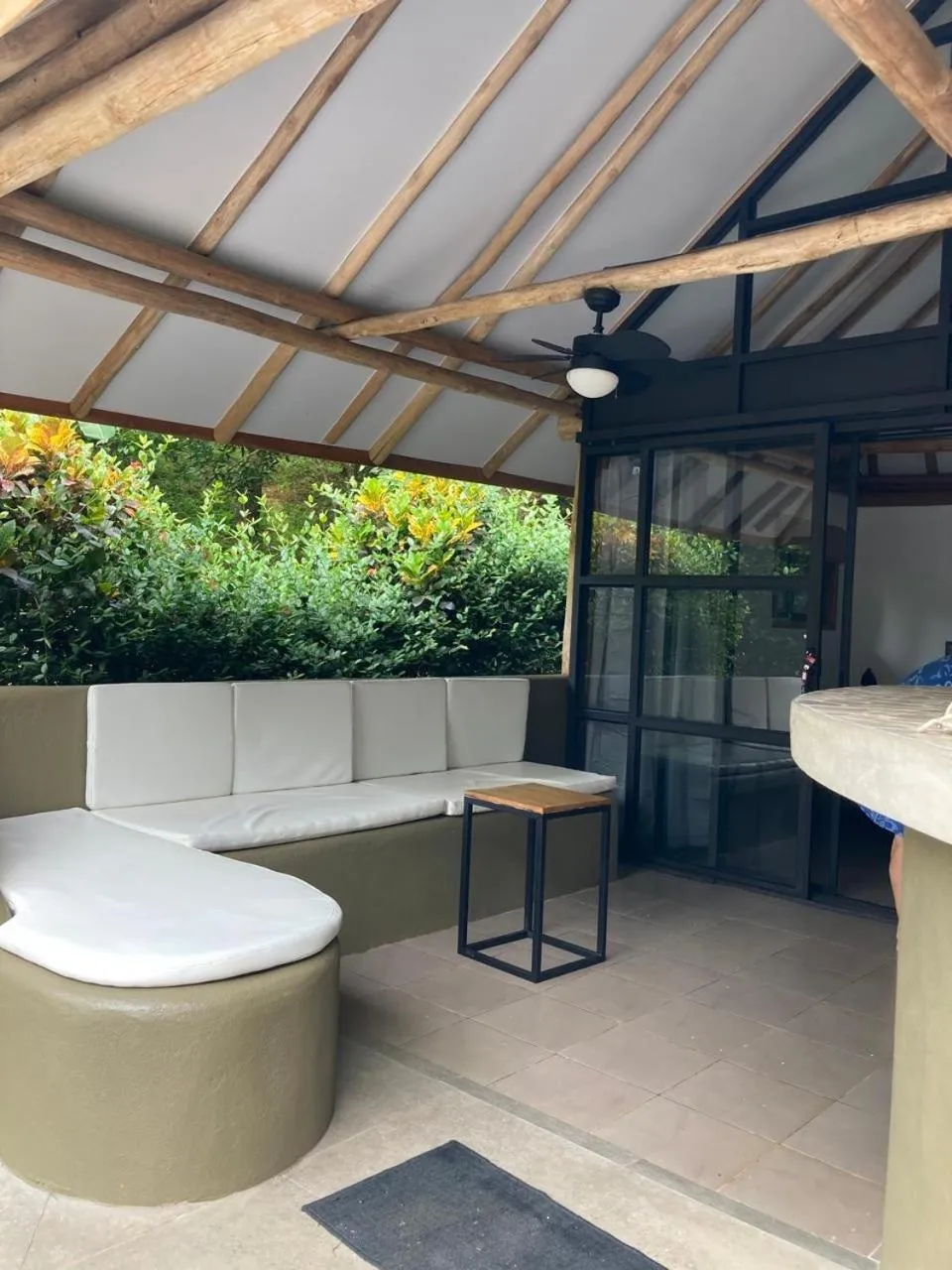 Seating area in Rancho Capulin B&B