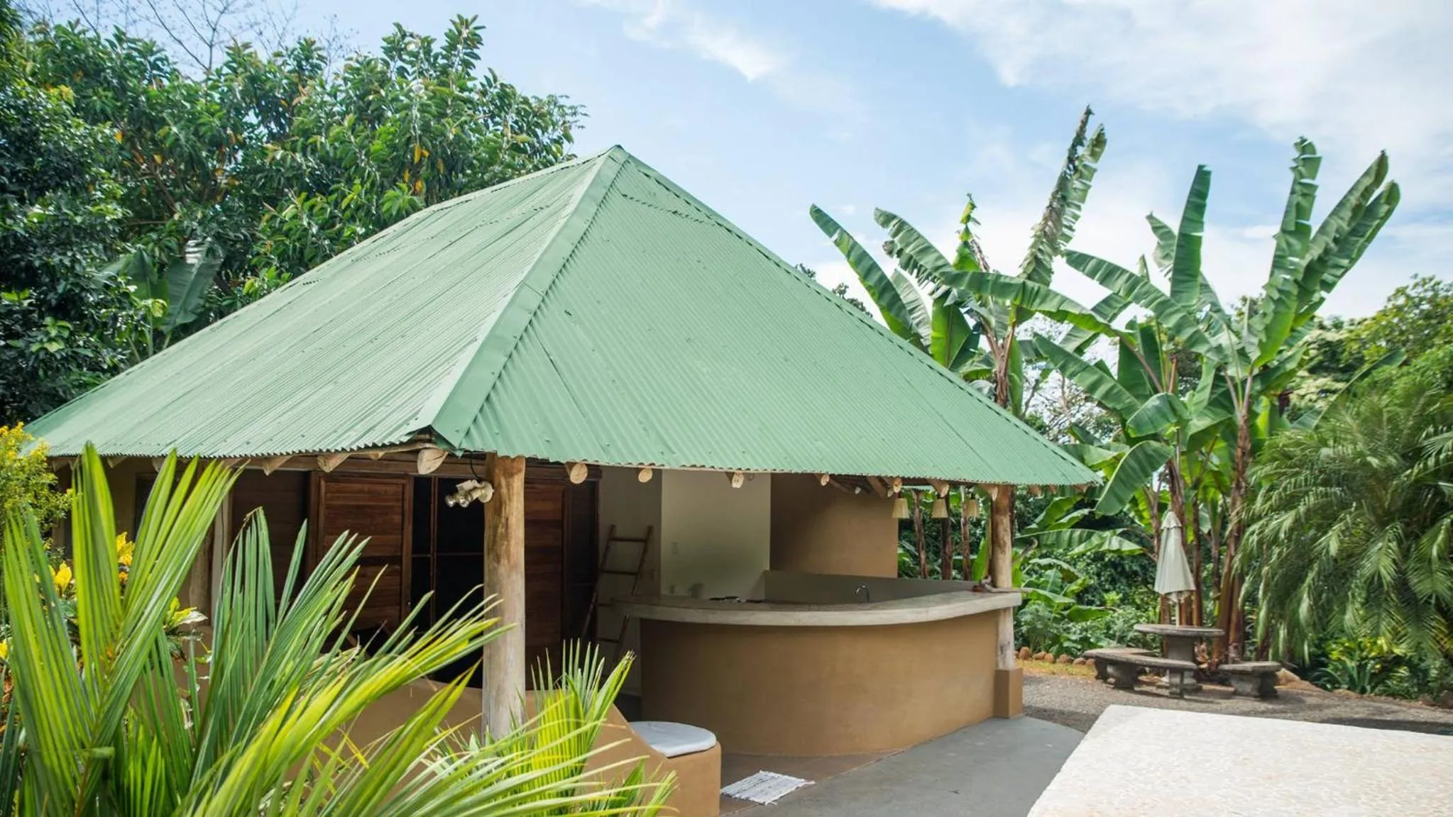 Patio in Rancho Capulin B&B