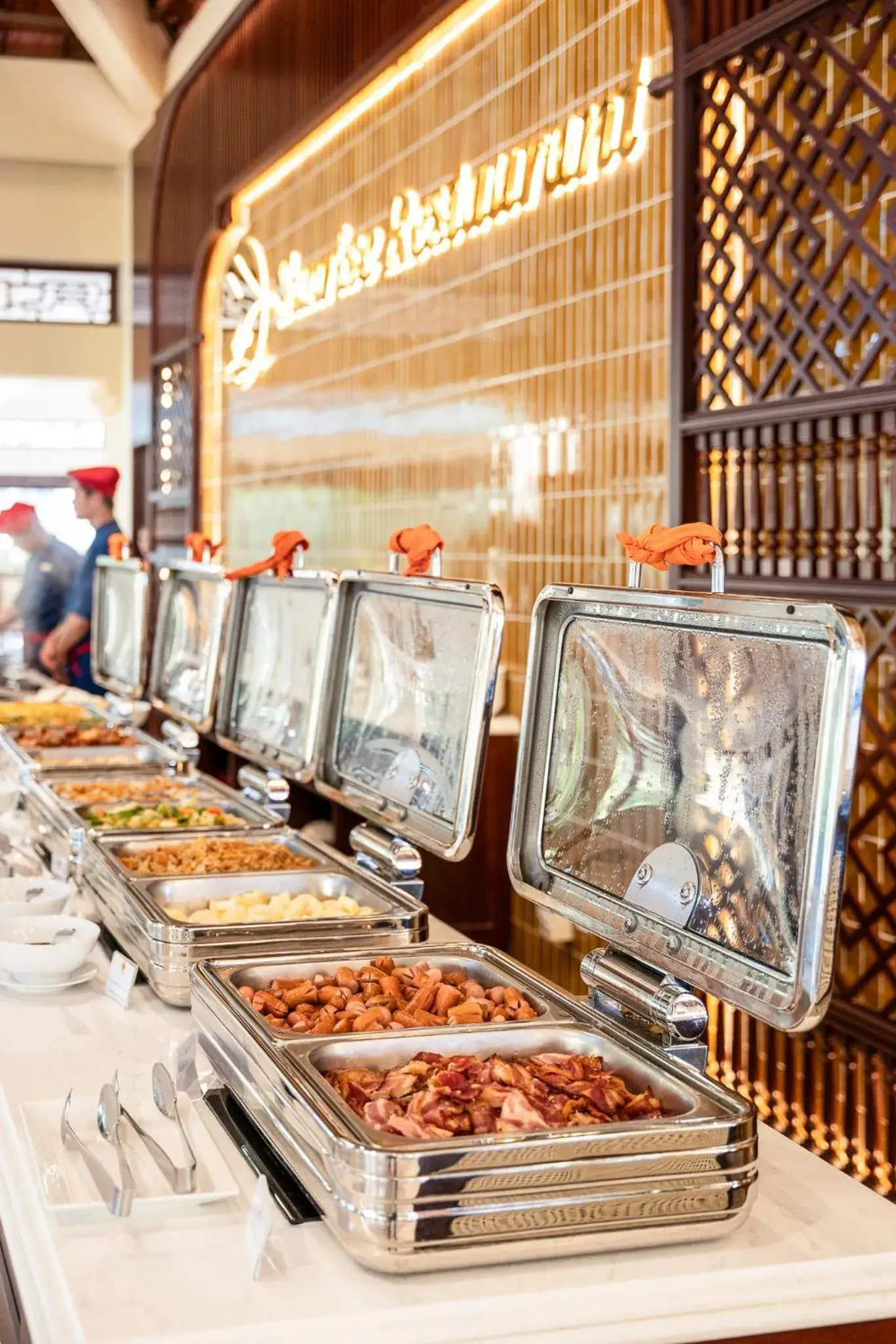Buffet breakfast in Sunny Beach Resort & Spa Mui Ne Buffet breakfast in Sunny Beach Resort & Spa Mui Ne