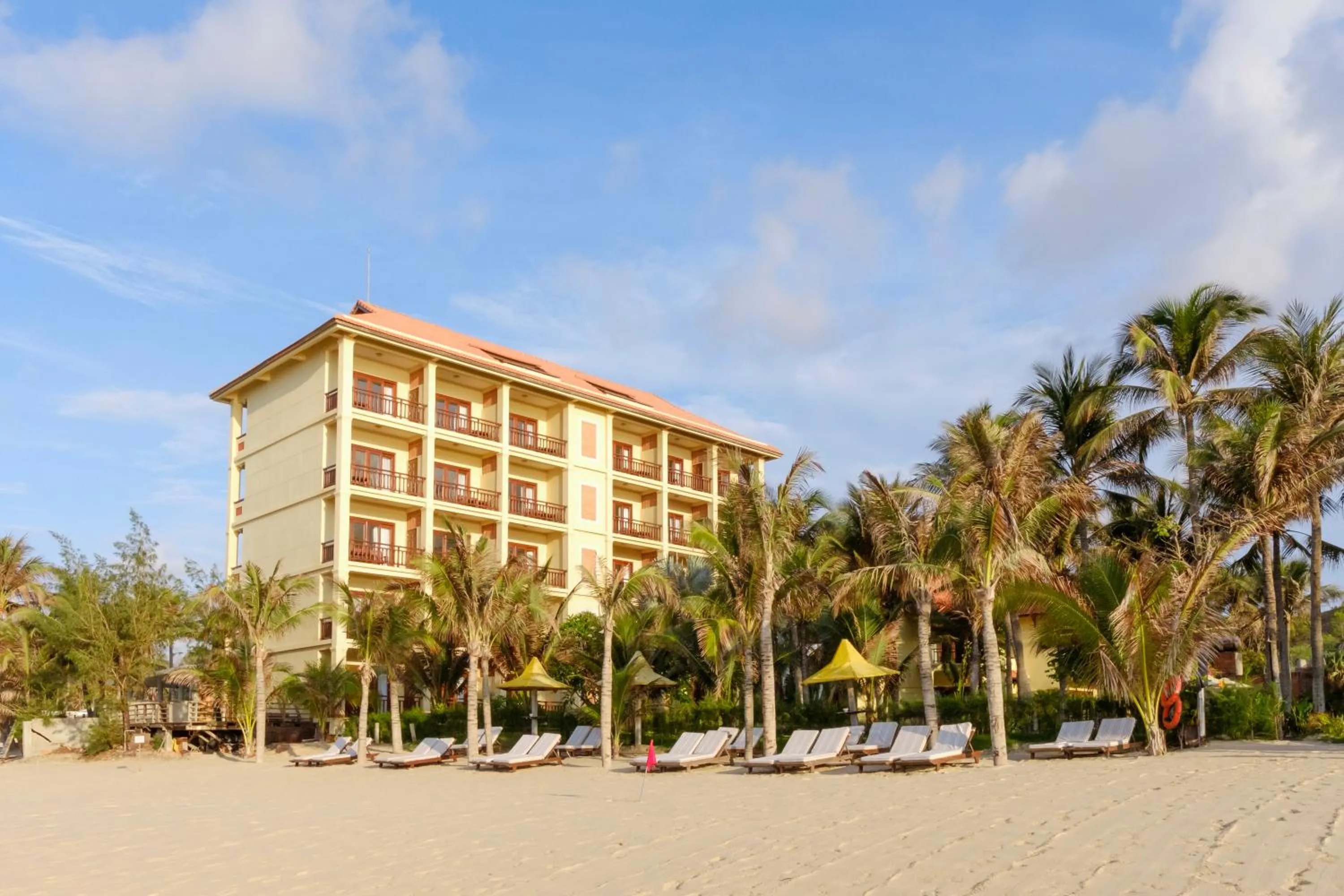 sunbed in Sunny Beach Resort & Spa Mui Ne