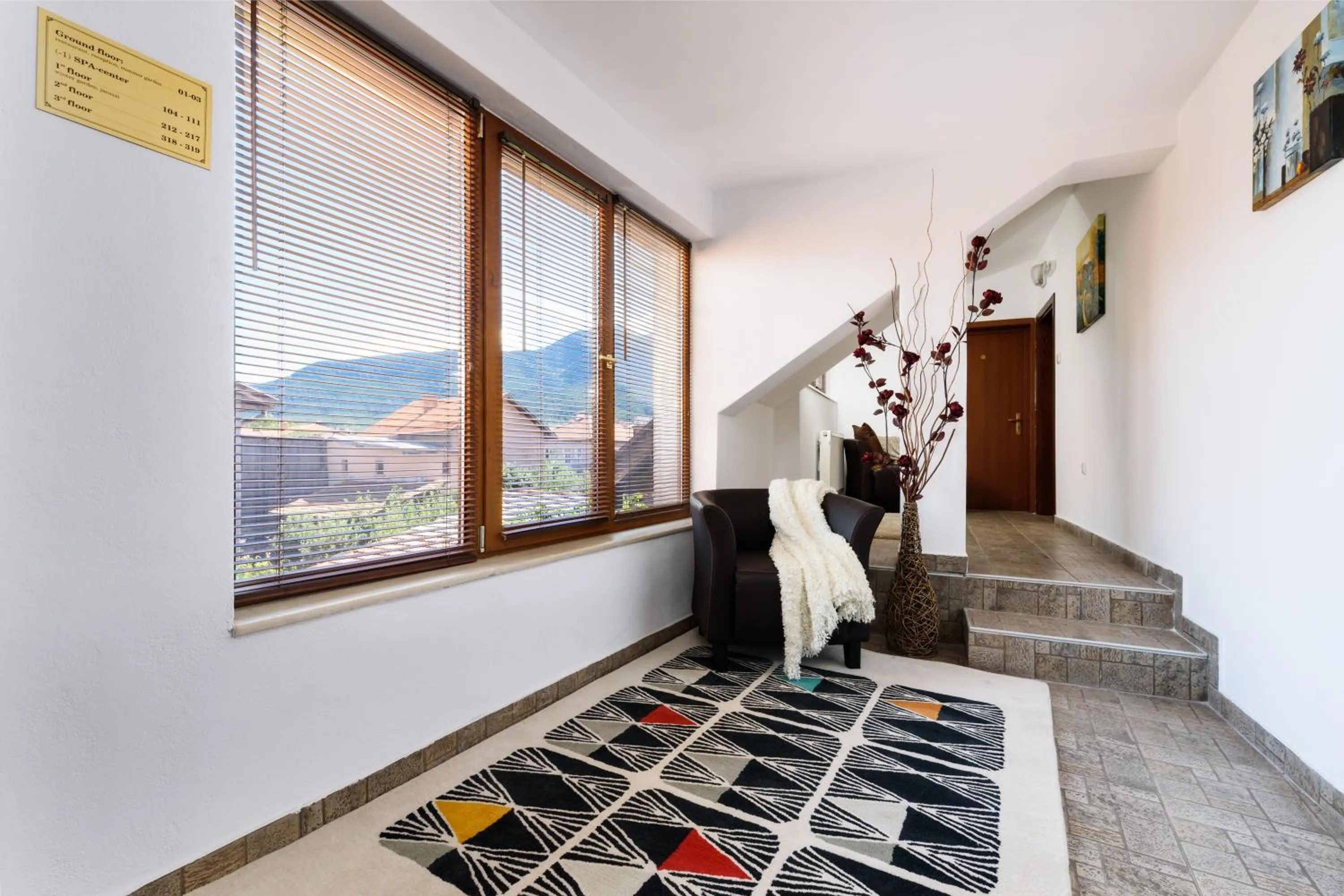 Floor plan in Velinov Boutique Hotel